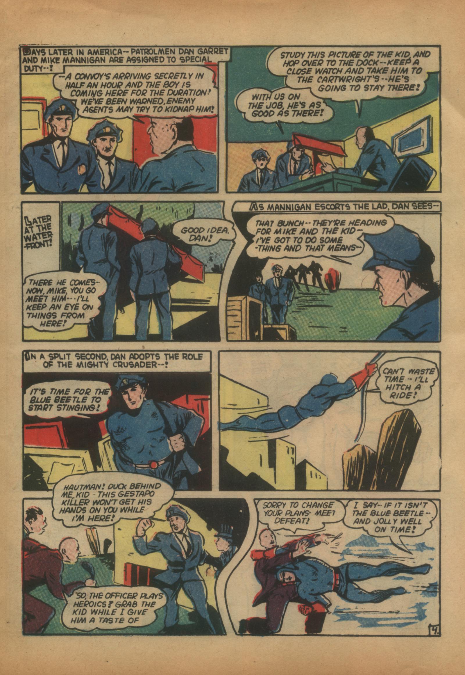 Read online The Blue Beetle comic -  Issue #15 - 23