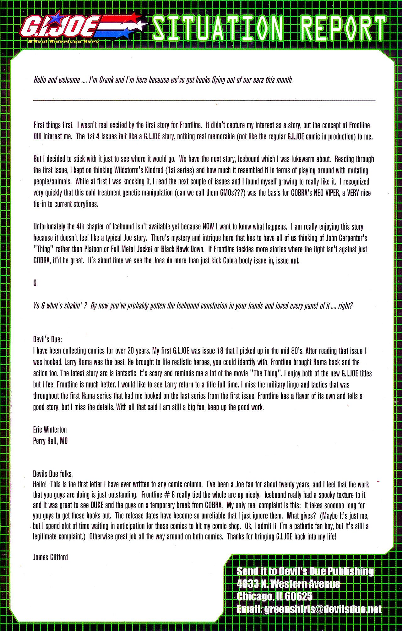 Read online G.I. Joe: Frontline comic -  Issue #14 - 25