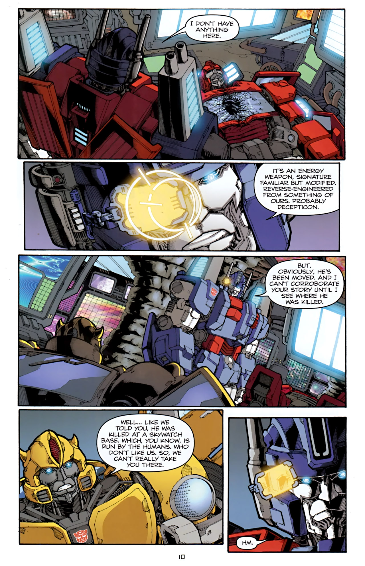 Read online The Transformers (2009) comic -  Issue #3 - 13