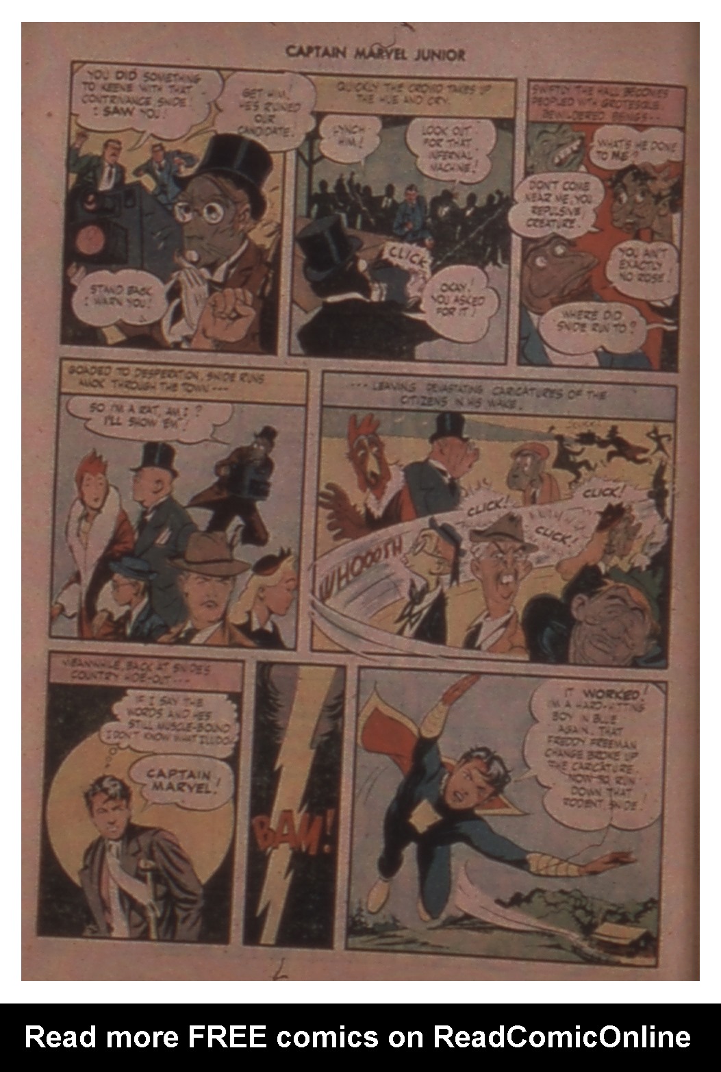 Read online Captain Marvel, Jr. comic -  Issue #32 - 10