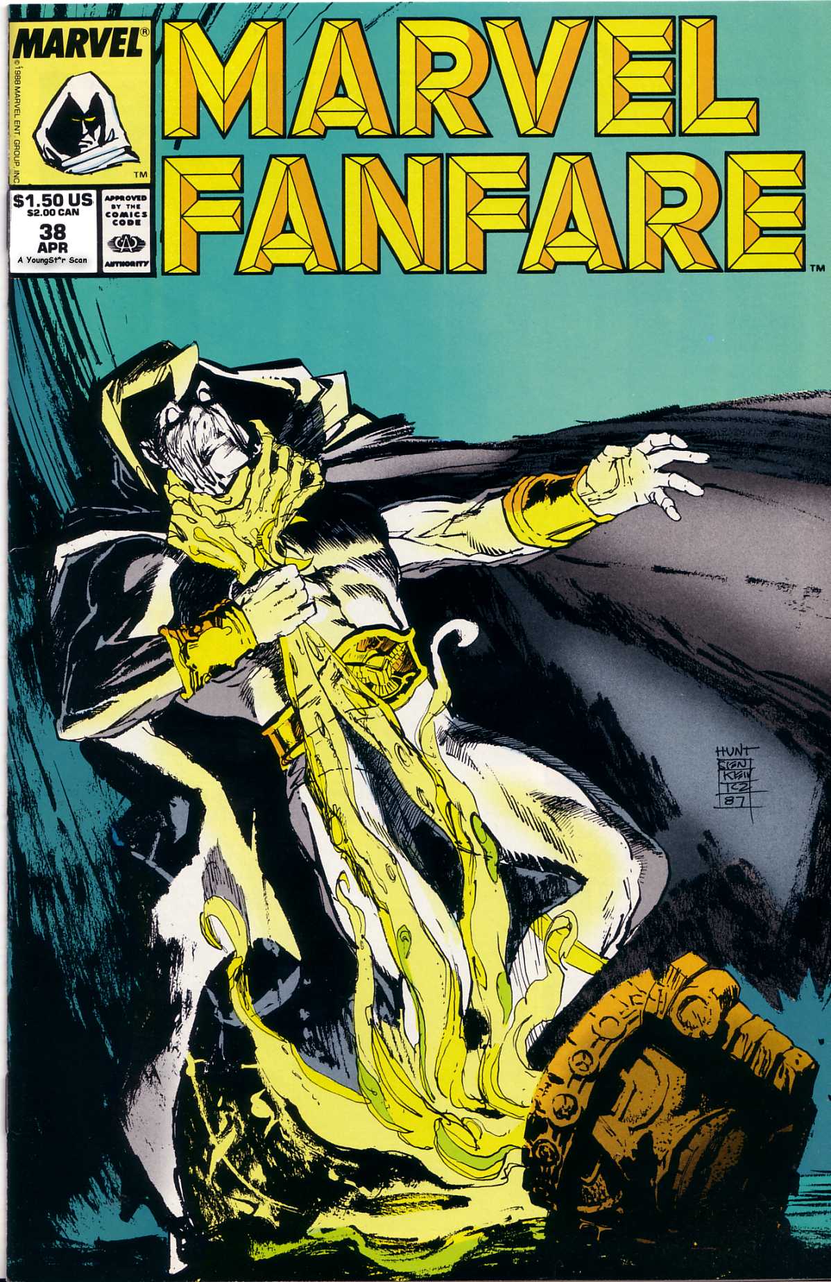 Read online Marvel Fanfare (1982) comic -  Issue #38 - 1