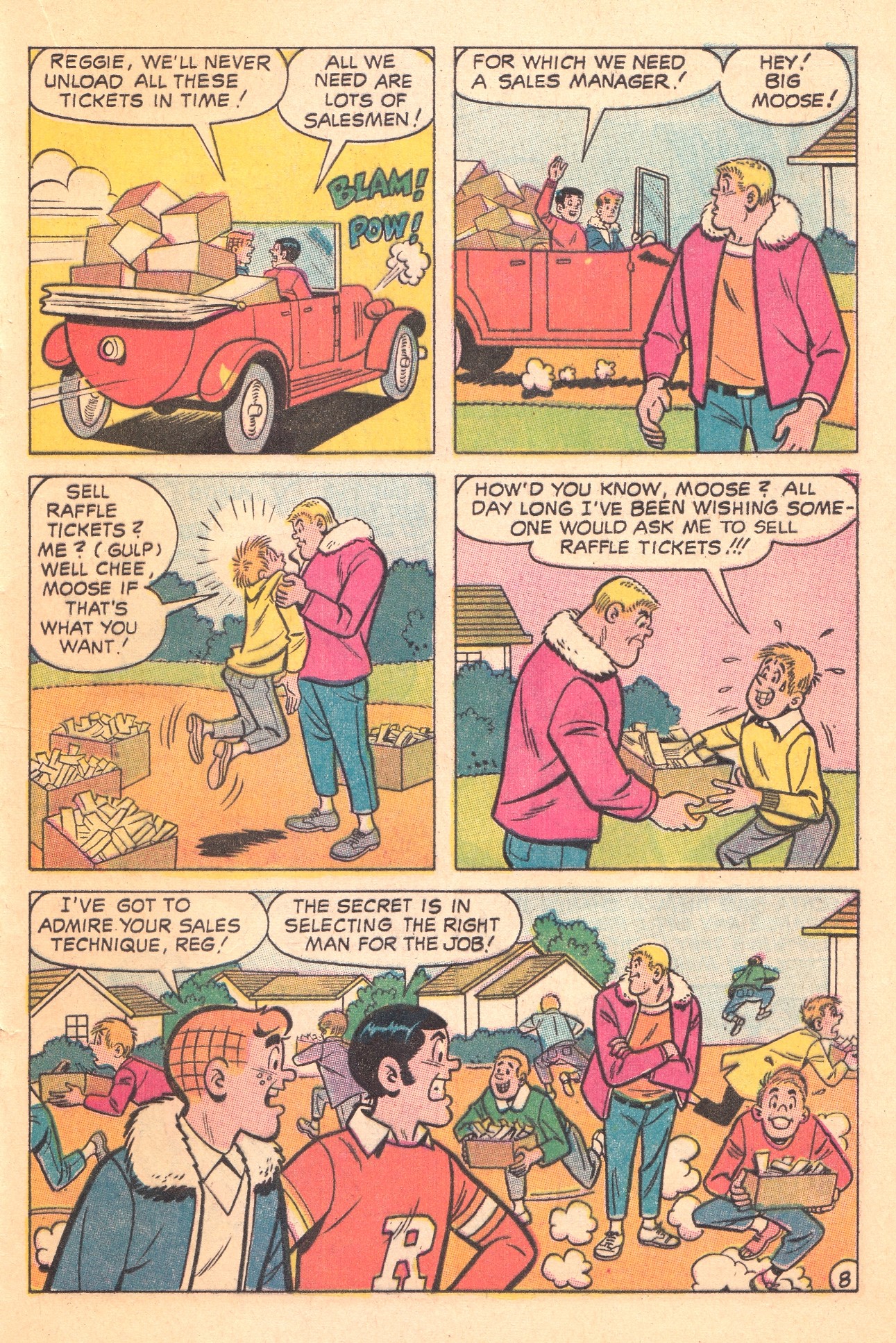 Read online Reggie and Me (1966) comic -  Issue #34 - 21