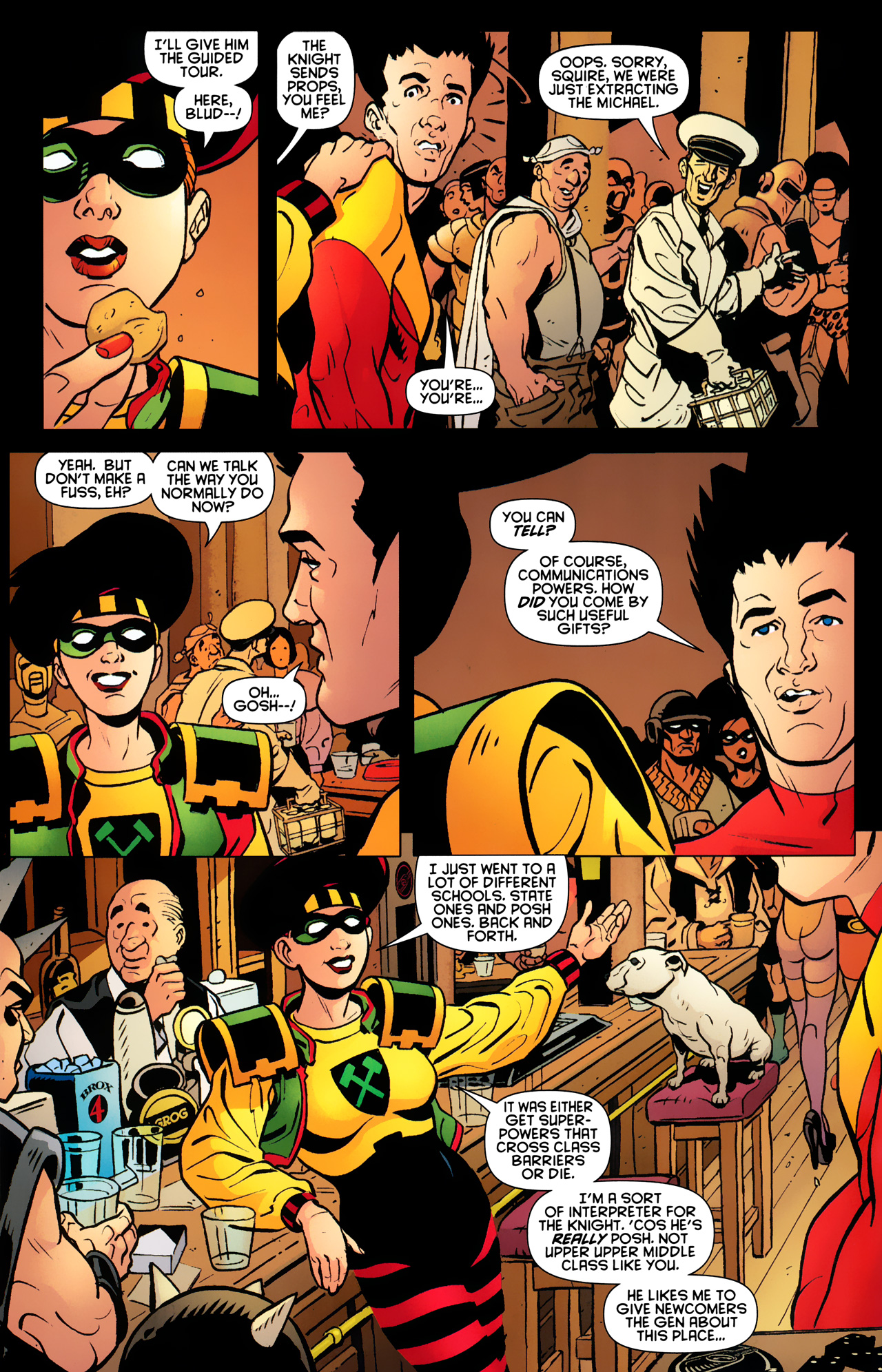 Read online Knight and Squire comic -  Issue #1 - 6