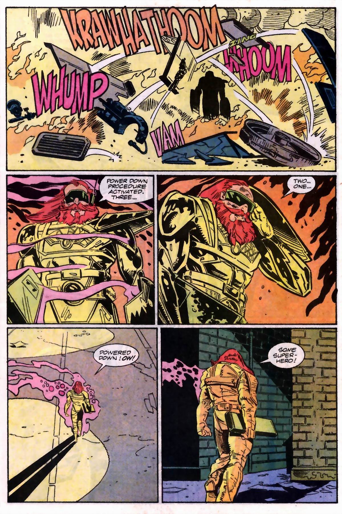 Read online The Web (1991) comic -  Issue #1 - 14