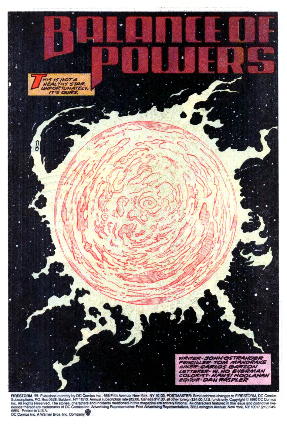 Read online Firestorm, the Nuclear Man comic -  Issue #98 - 2