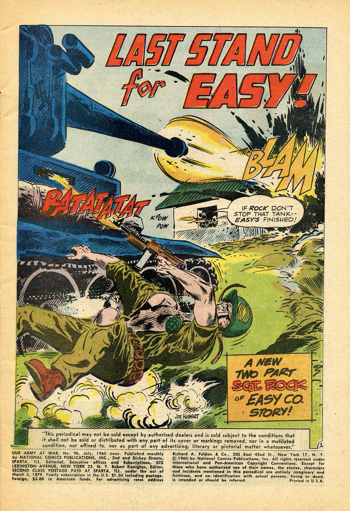 Read online Our Army at War (1952) comic -  Issue #96 - 3