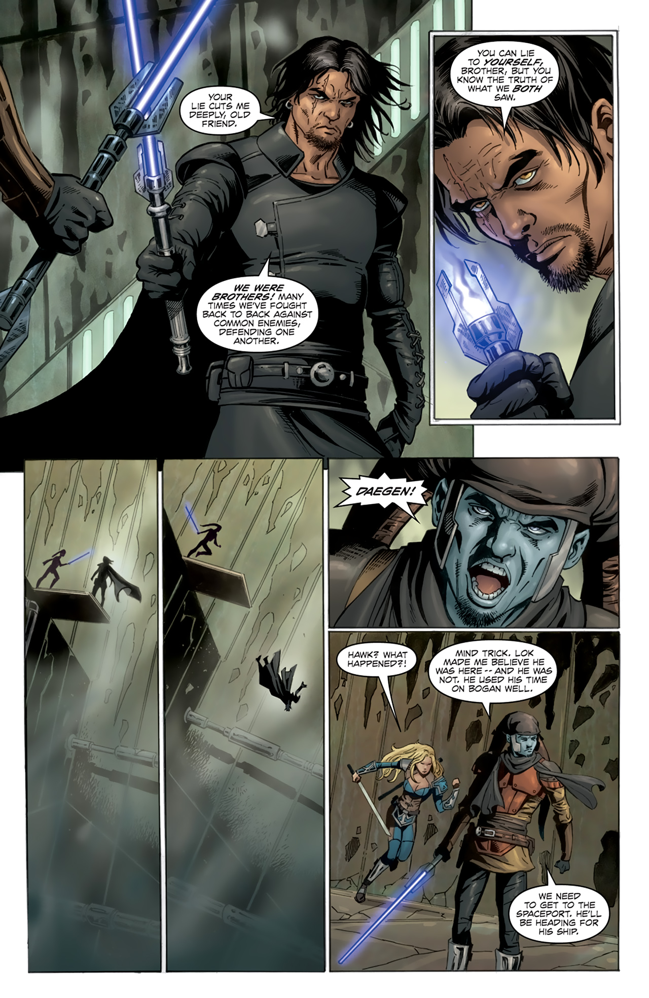 Read online Star Wars: Dawn of the Jedi - Prisoner of Bogan comic -  Issue #4 - 12