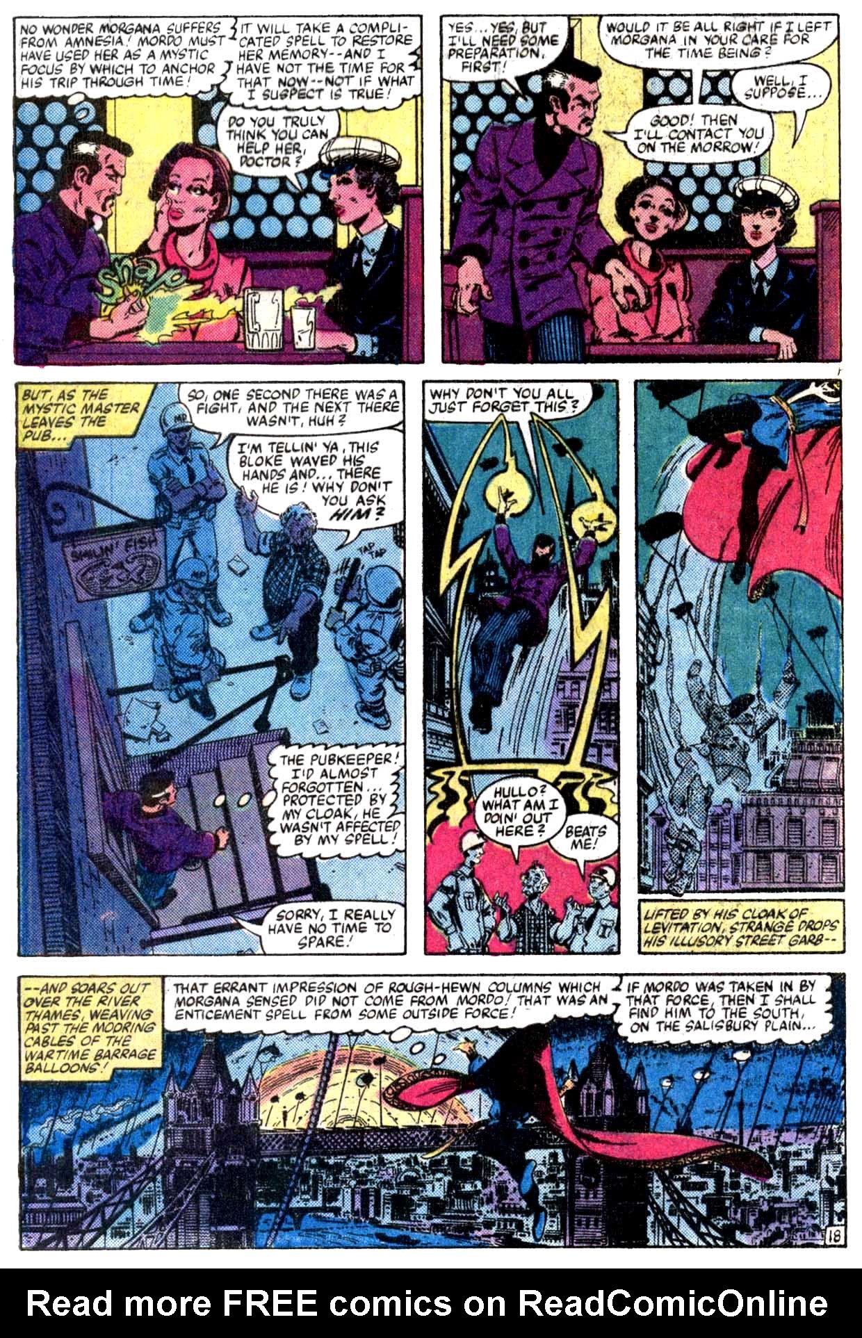 Read online Doctor Strange (1974) comic -  Issue #50 - 19