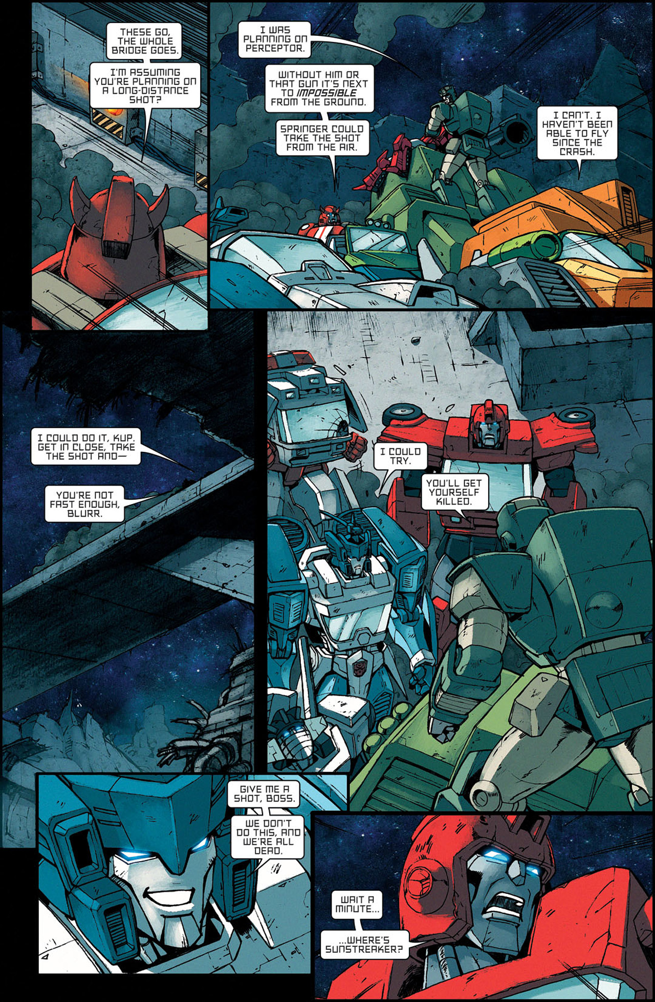 Read online The Transformers: All Hail Megatron comic -  Issue #8 - 16