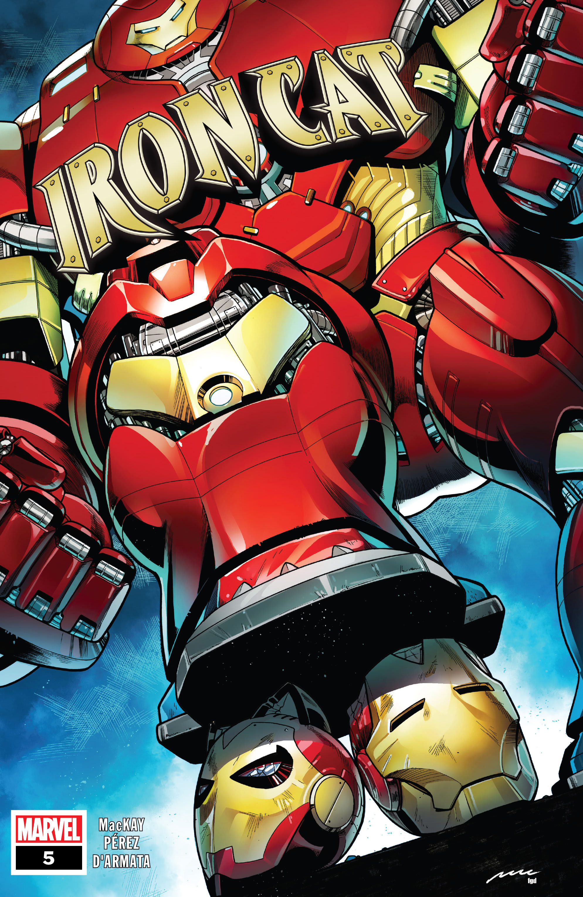 Read online Iron Cat comic -  Issue #5 - 1