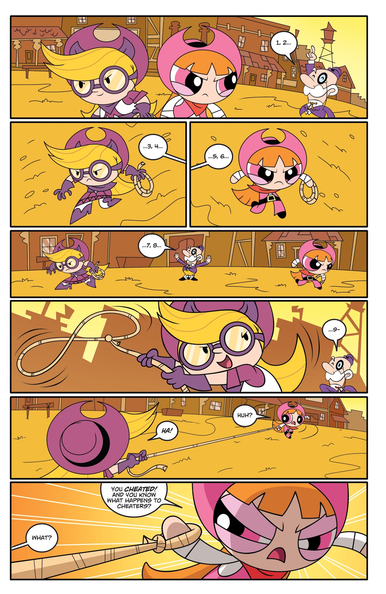 Read online Powerpuff Girls: The Time Tie comic -  Issue #1 - 16