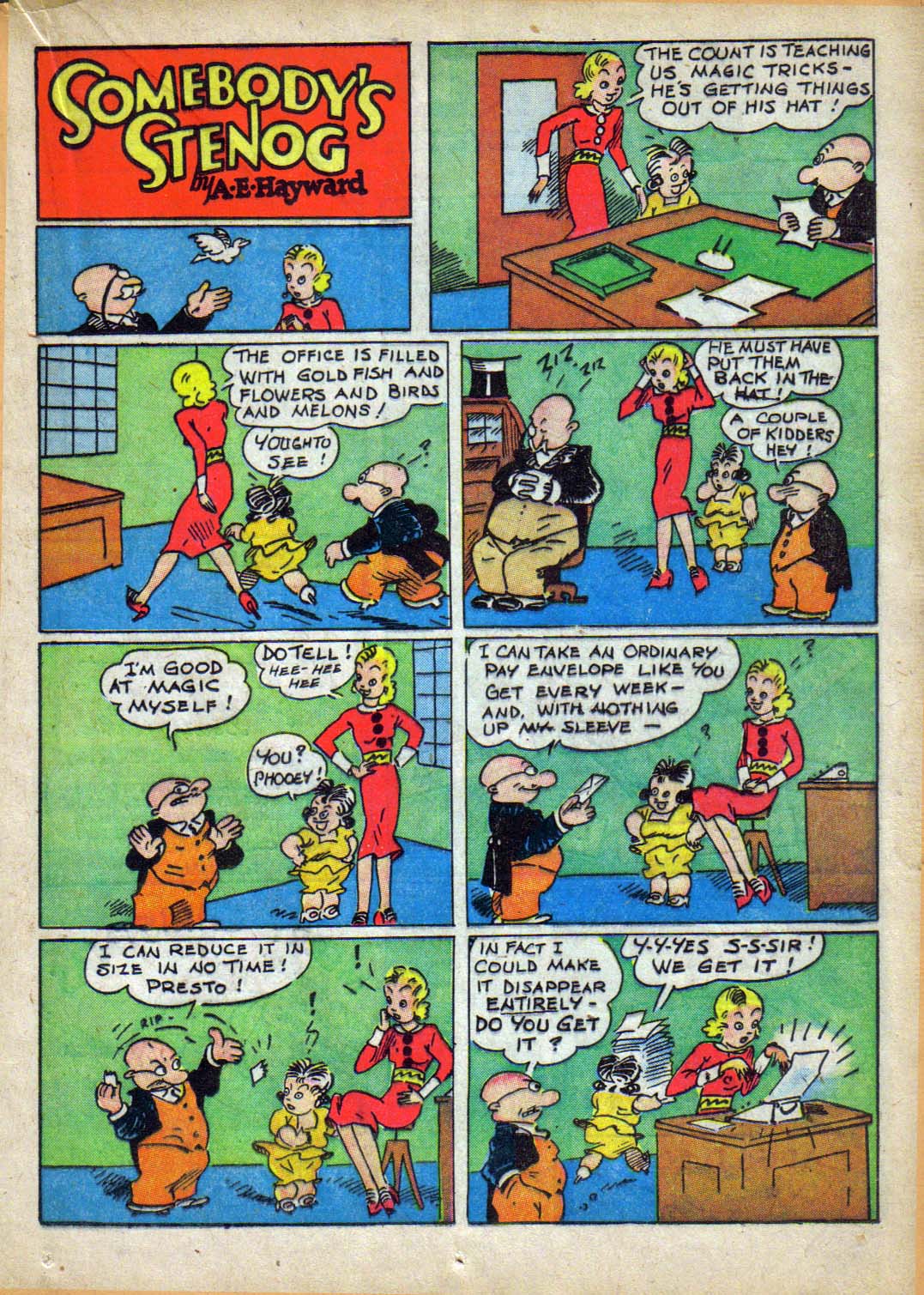 Read online Famous Funnies comic -  Issue #89 - 21
