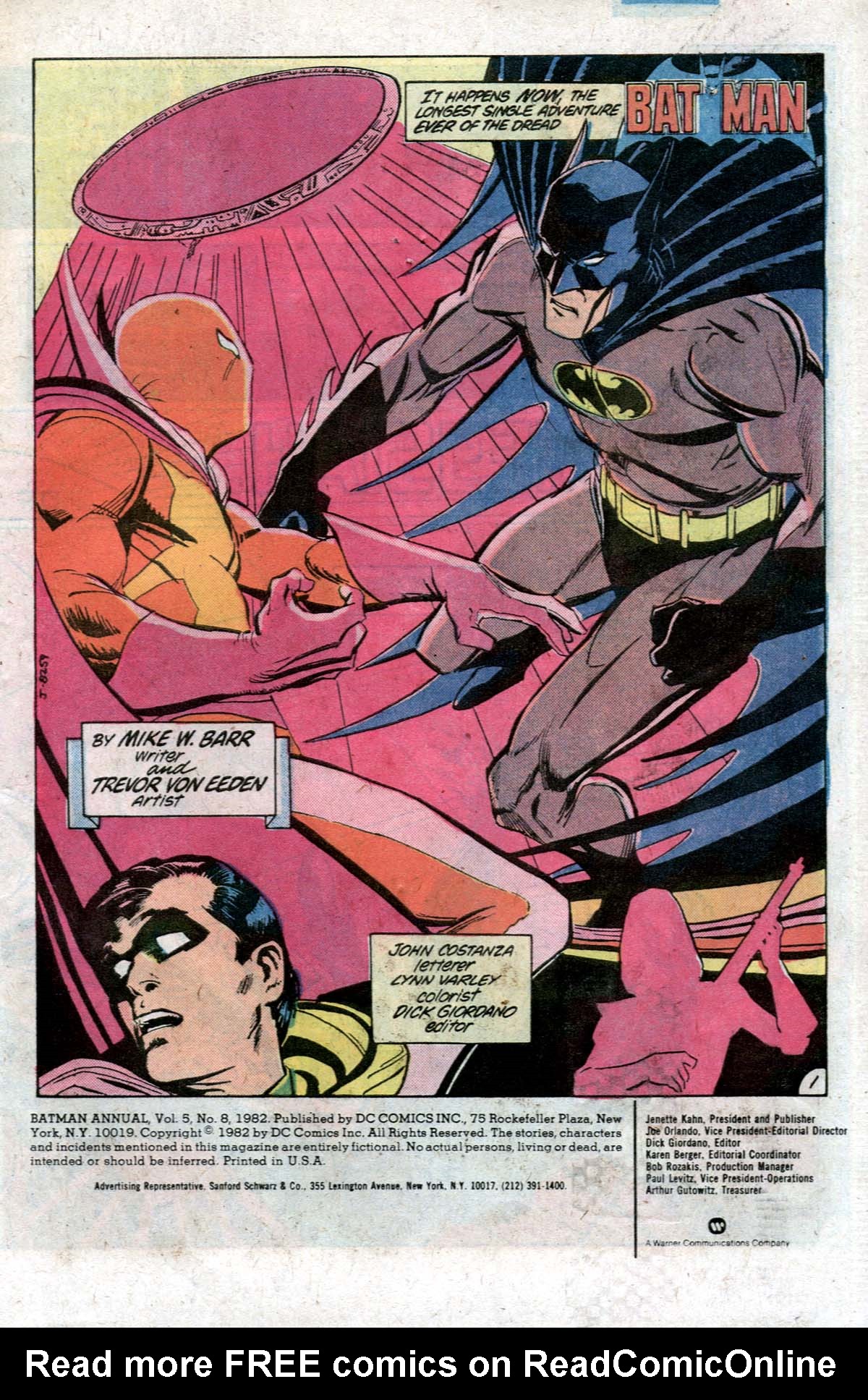 Read online Batman (1940) comic -  Issue # _Annual 8 - 2