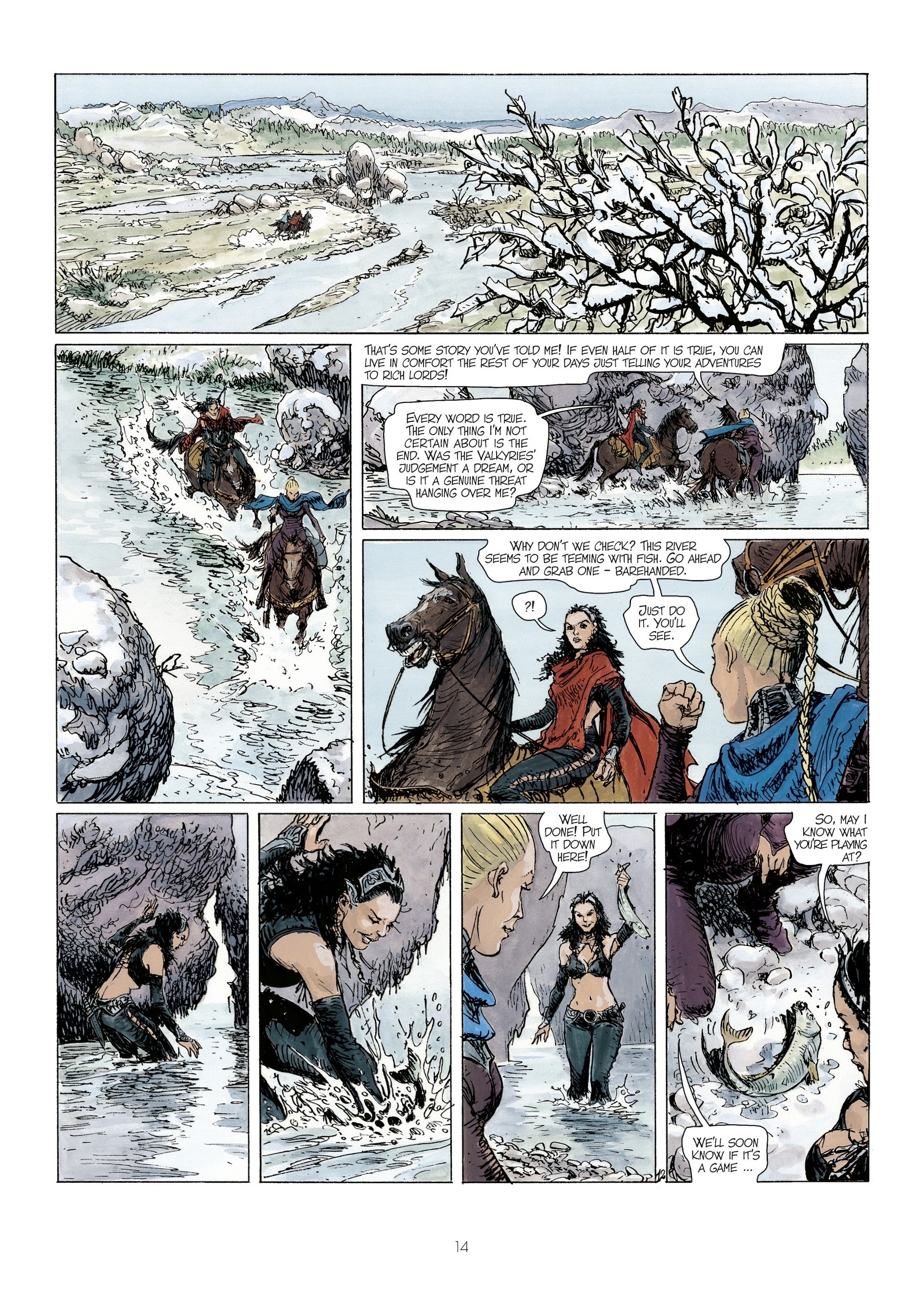 Read online The World of Thorgal: Kriss of Valnor: Worthy of a Queen comic -  Issue # Full - 16