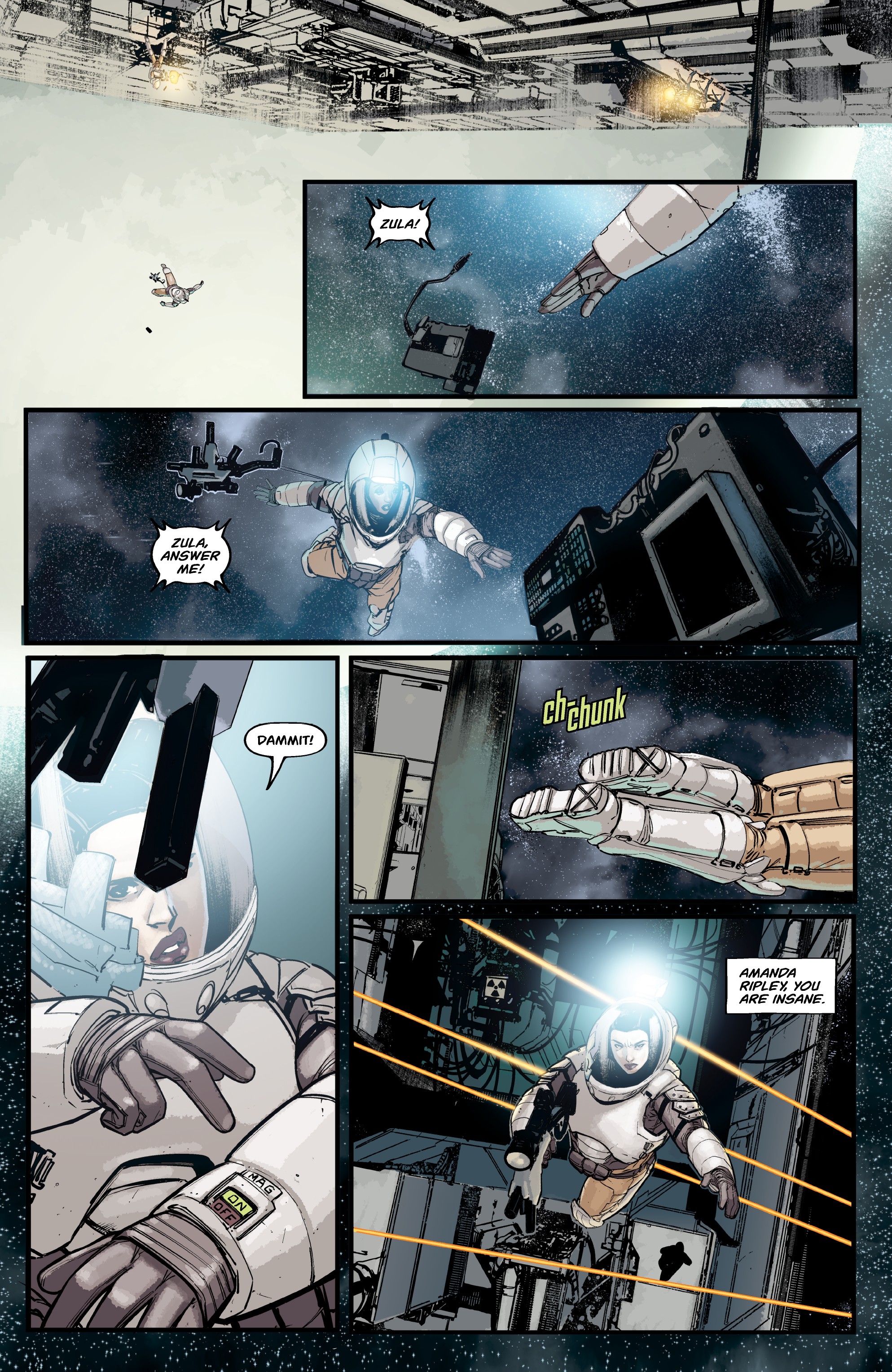 Read online Aliens: Resistance comic -  Issue #2 - 20
