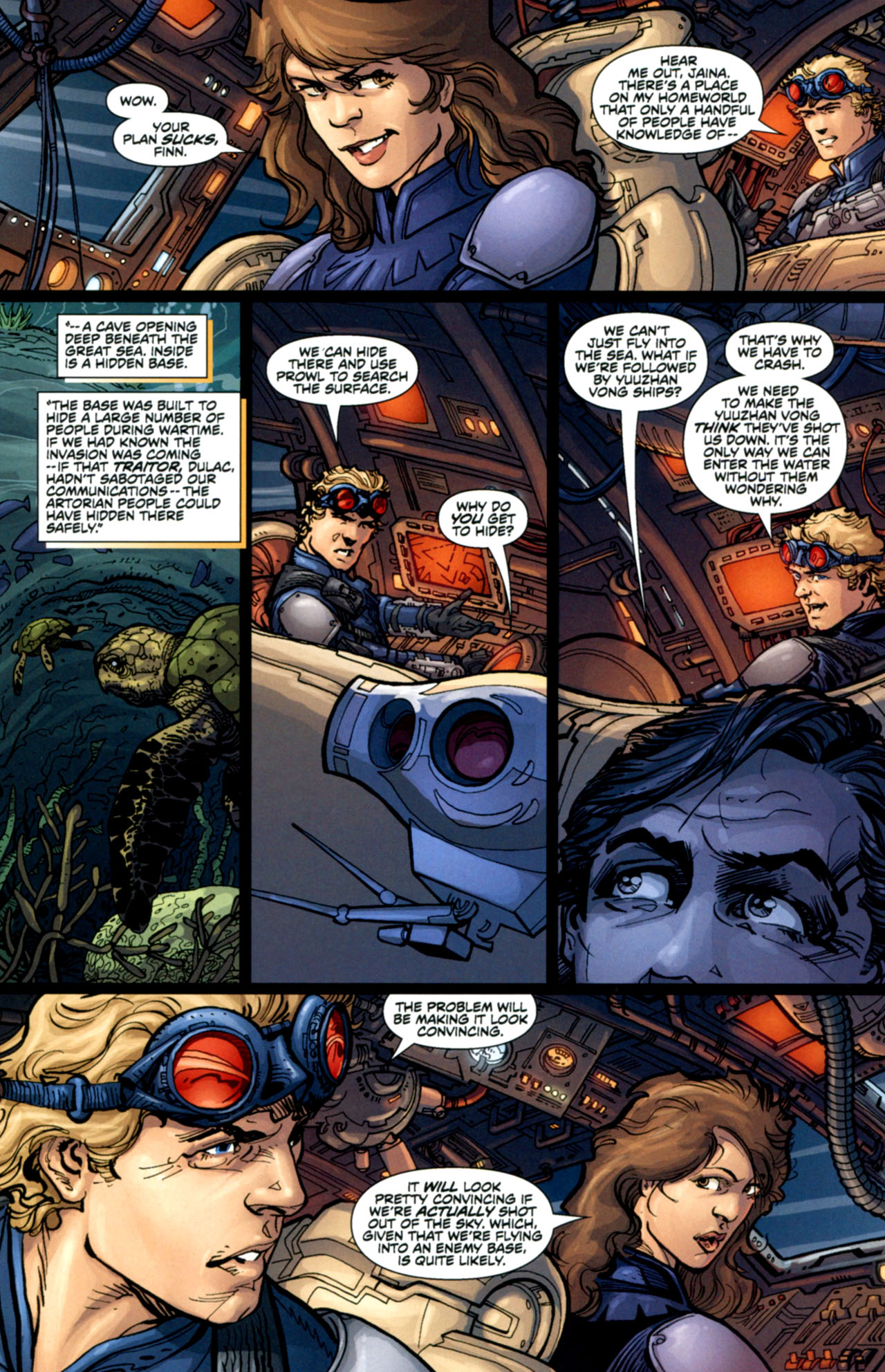 Read online Star Wars: Invasion - Rescues comic -  Issue #2 - 7