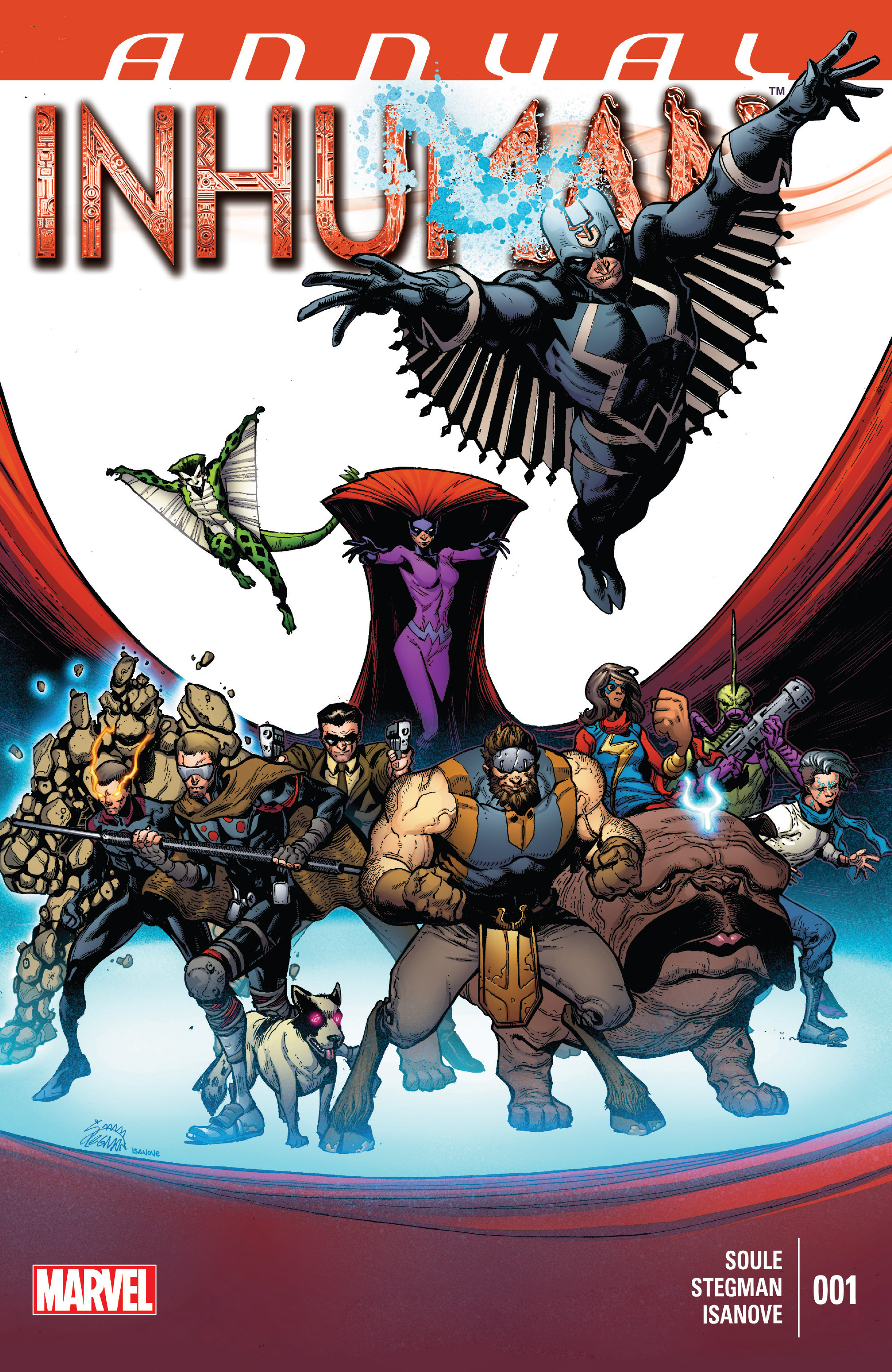 Read online Inhuman (2014) comic -  Issue # Annual 1 - 1