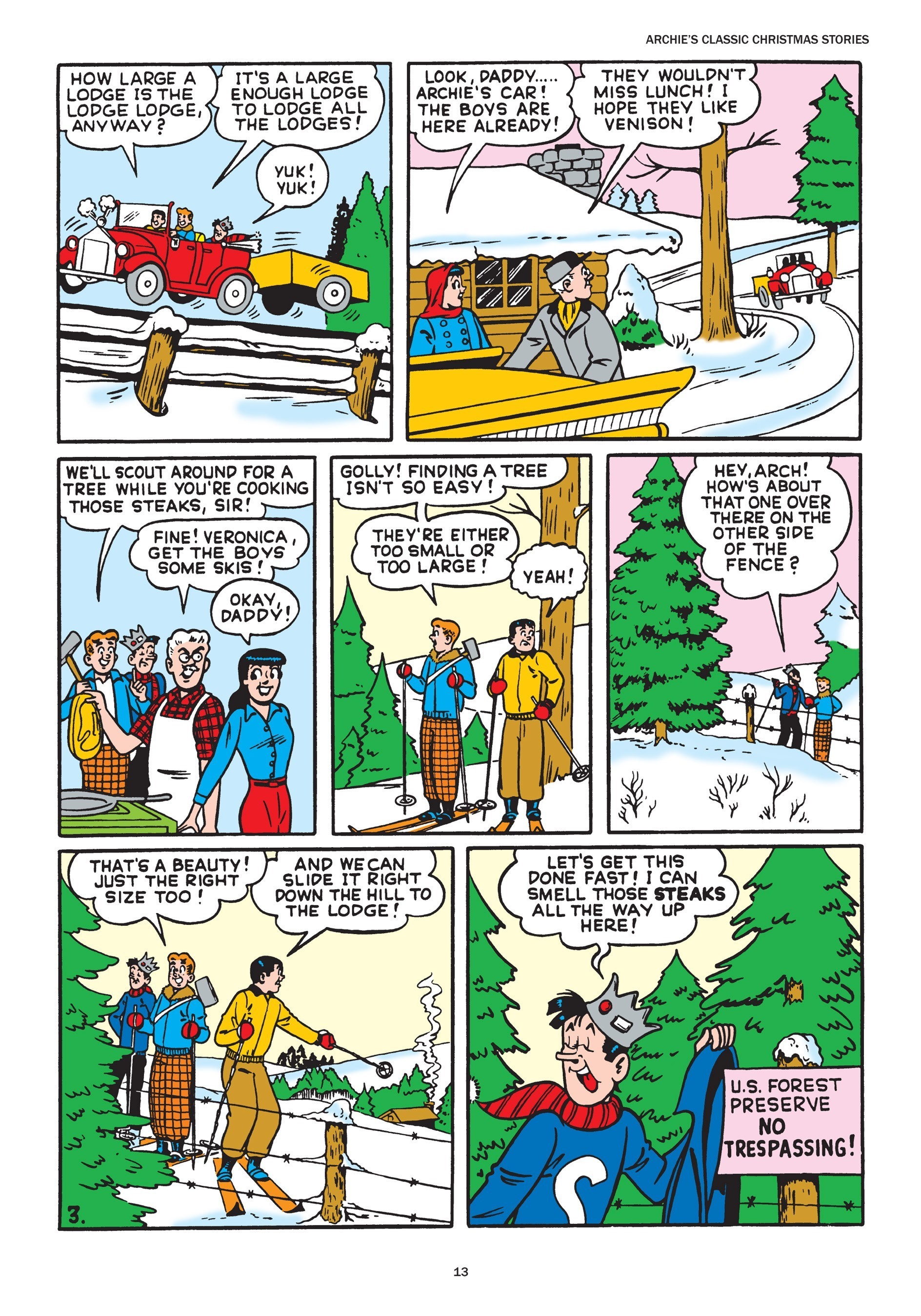 Read online Archie's Classic Christmas Stories comic -  Issue # TPB - 14