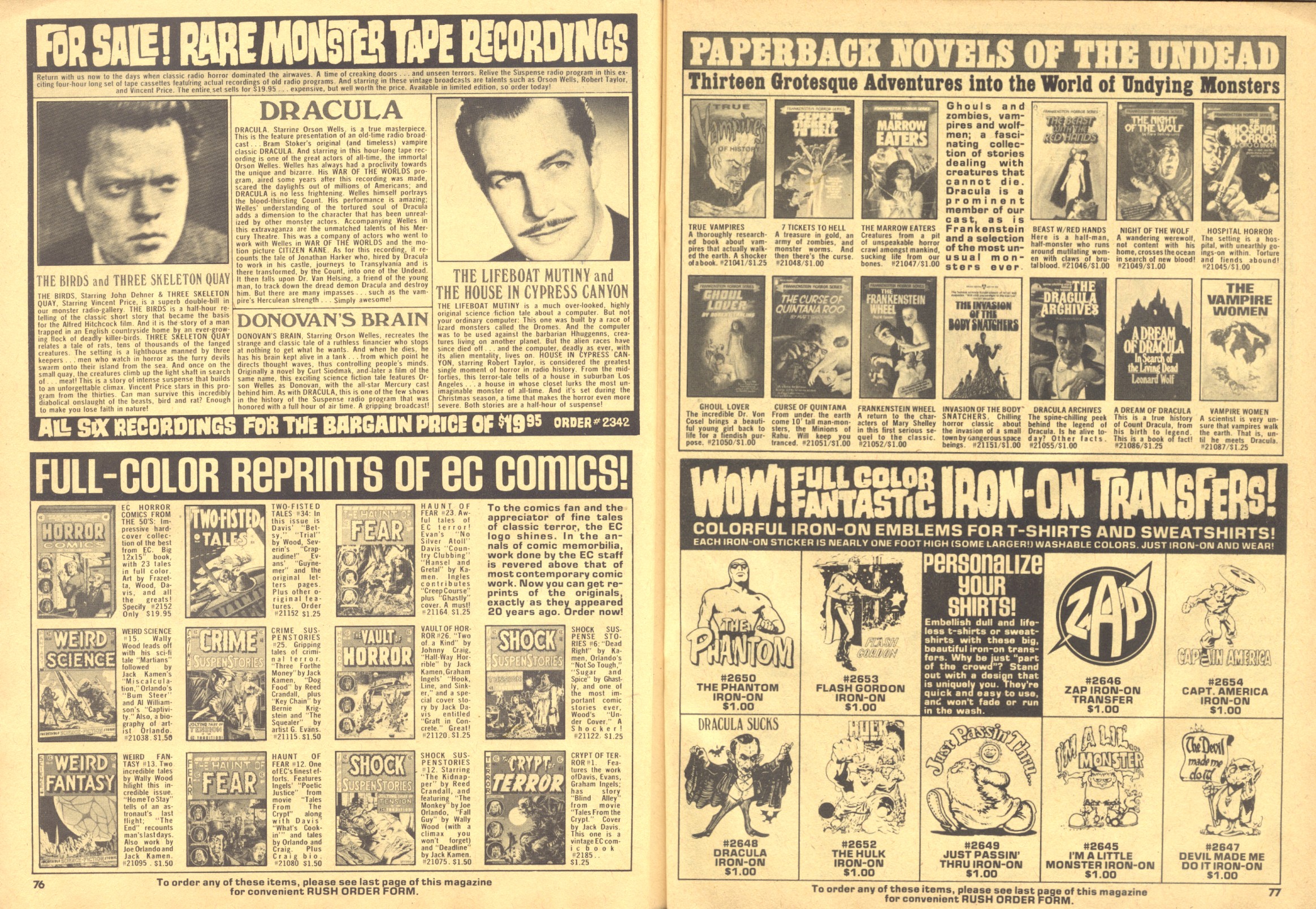Read online Creepy (1964) comic -  Issue #68 - 71