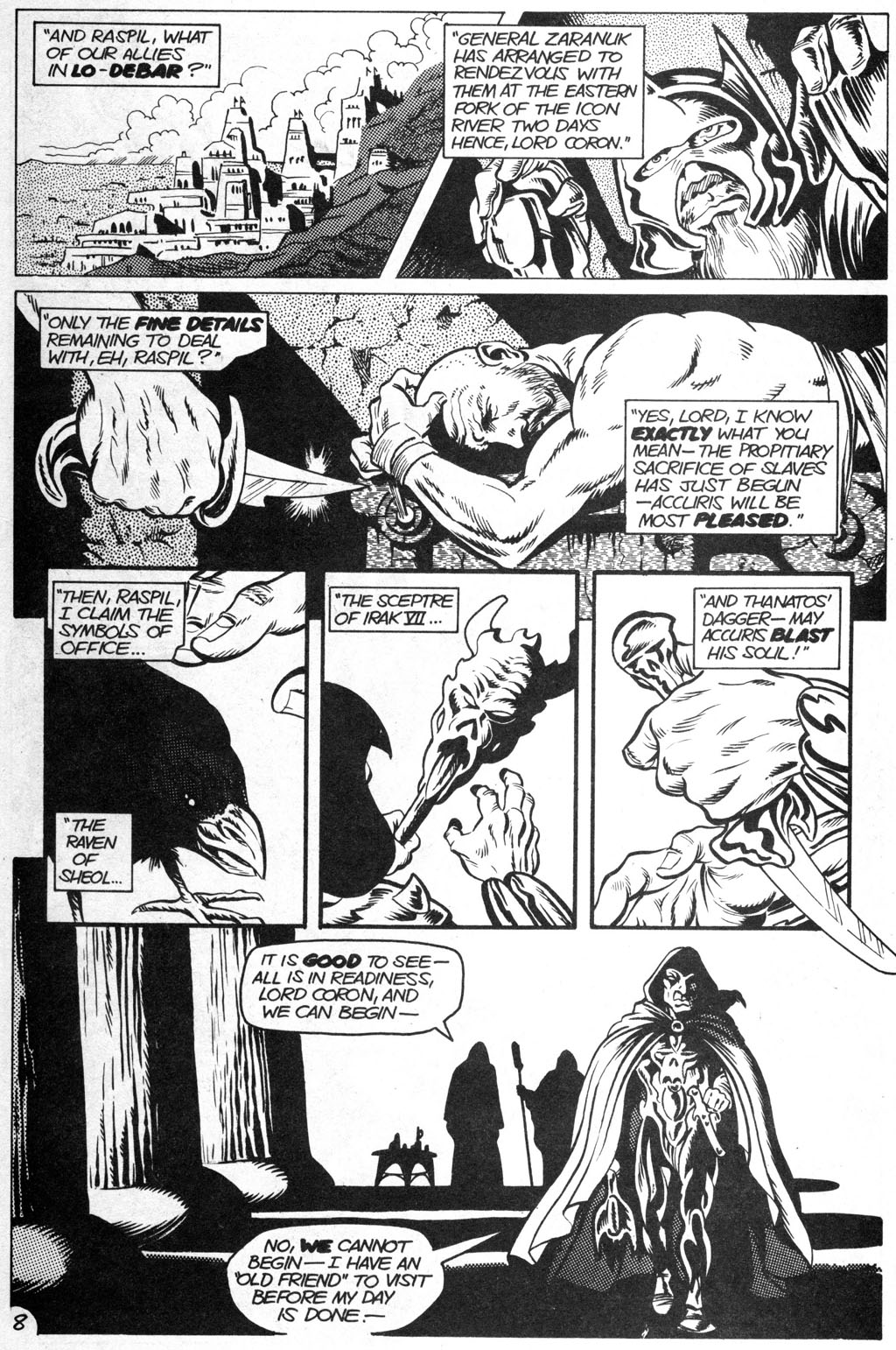 Read online Adventurers (1989) comic -  Issue #3 - 9