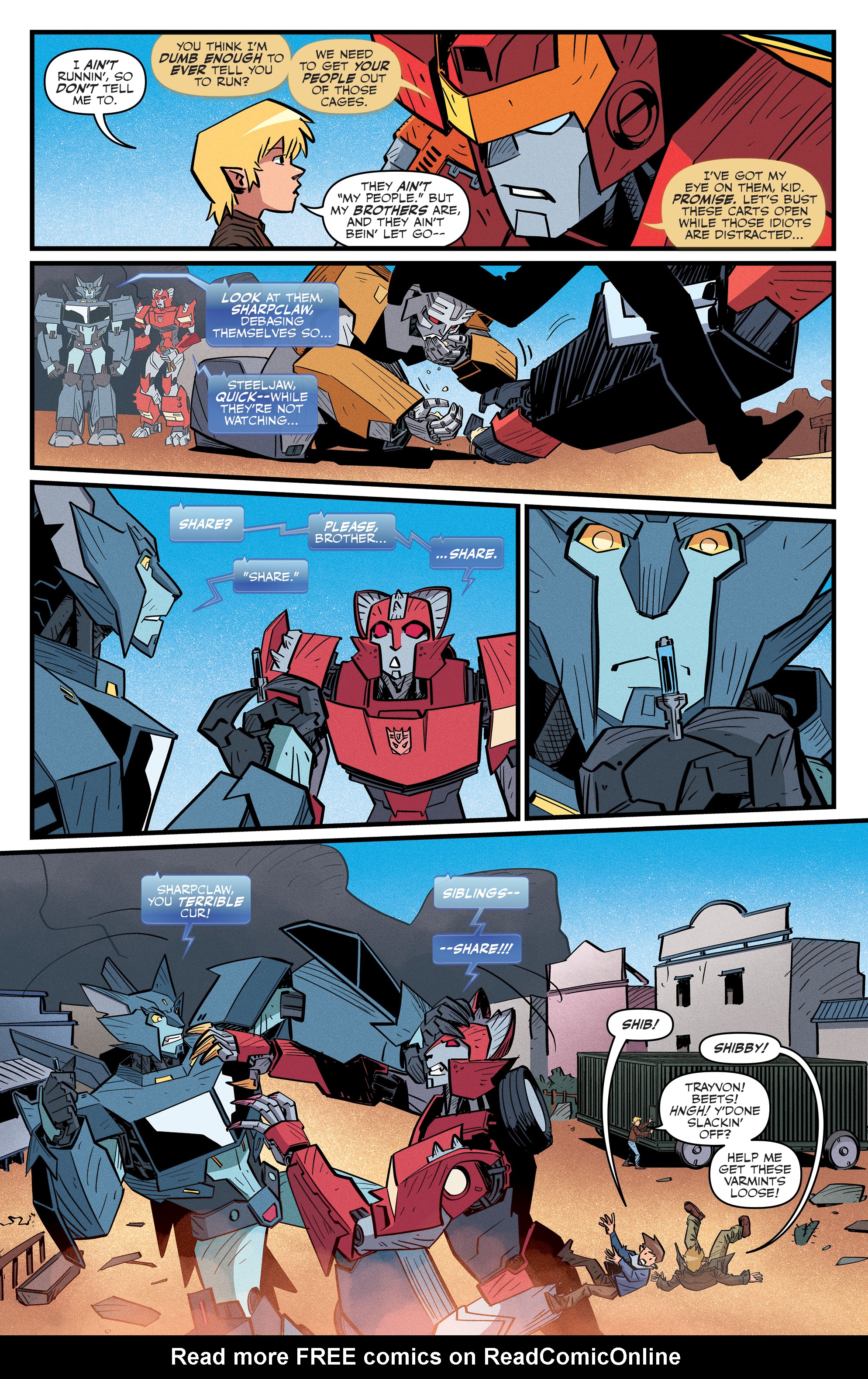 Read online Transformers: Last Bot Standing comic -  Issue #4 - 7
