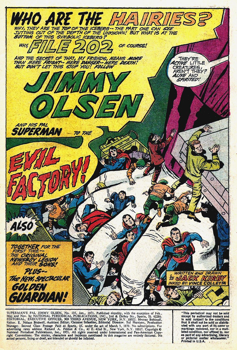 Read online Superman's Pal Jimmy Olsen comic -  Issue #135 - 3