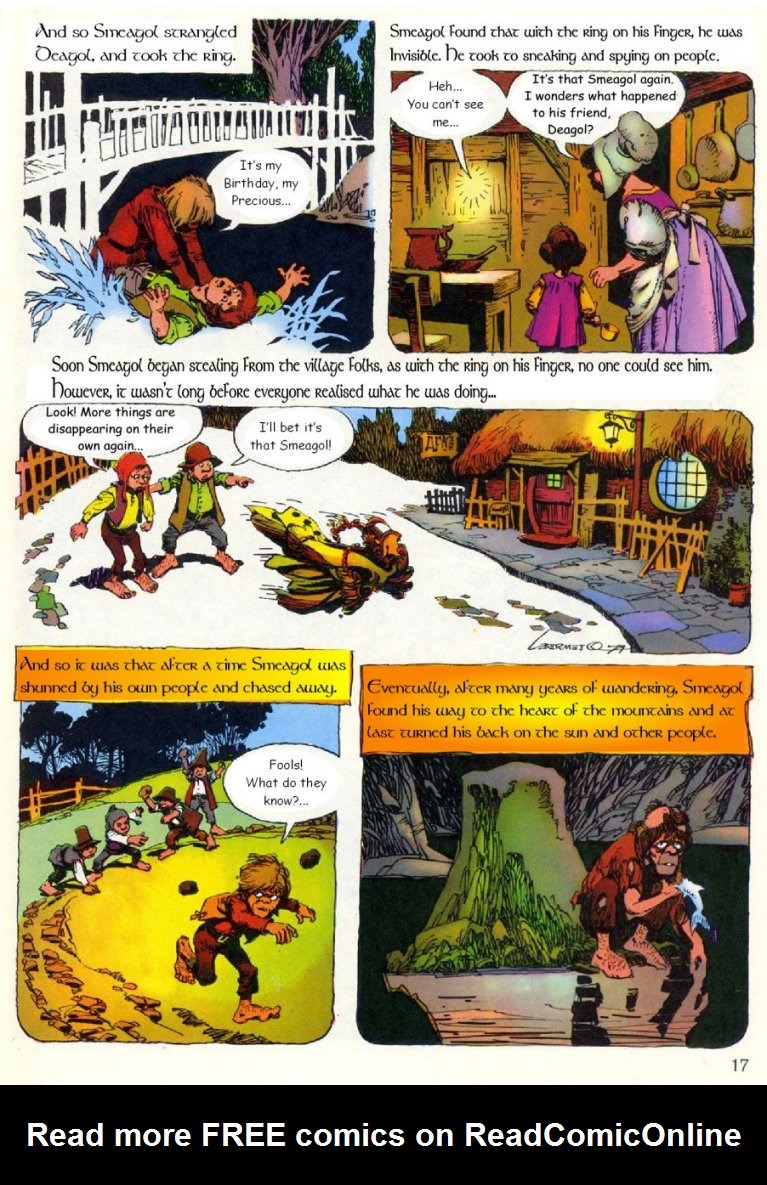 Read online El Señor de los Anillos comic -  Issue #1 - 12