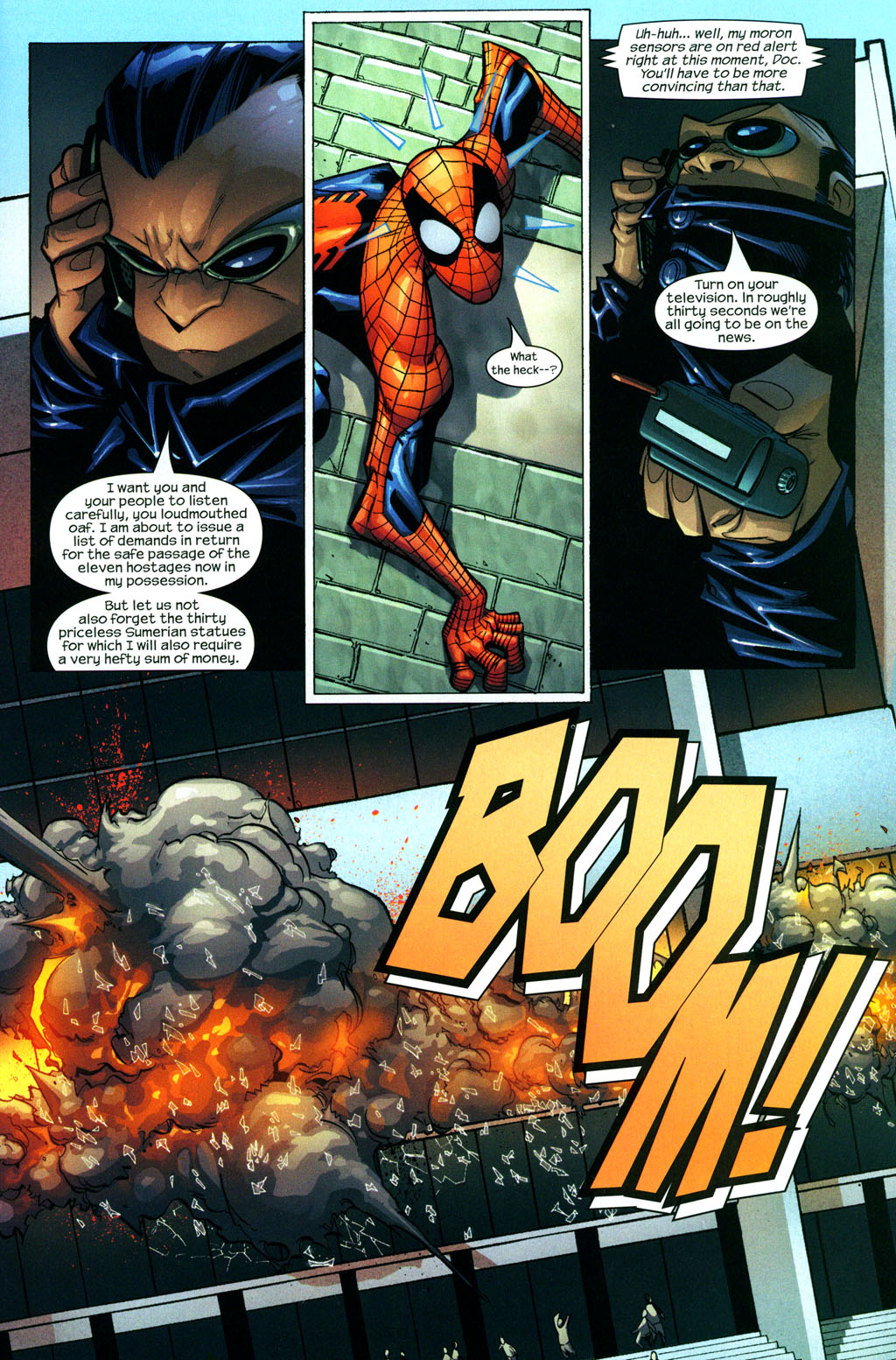 Read online The Spectacular Spider-Man (2003) comic -  Issue #7 - 13