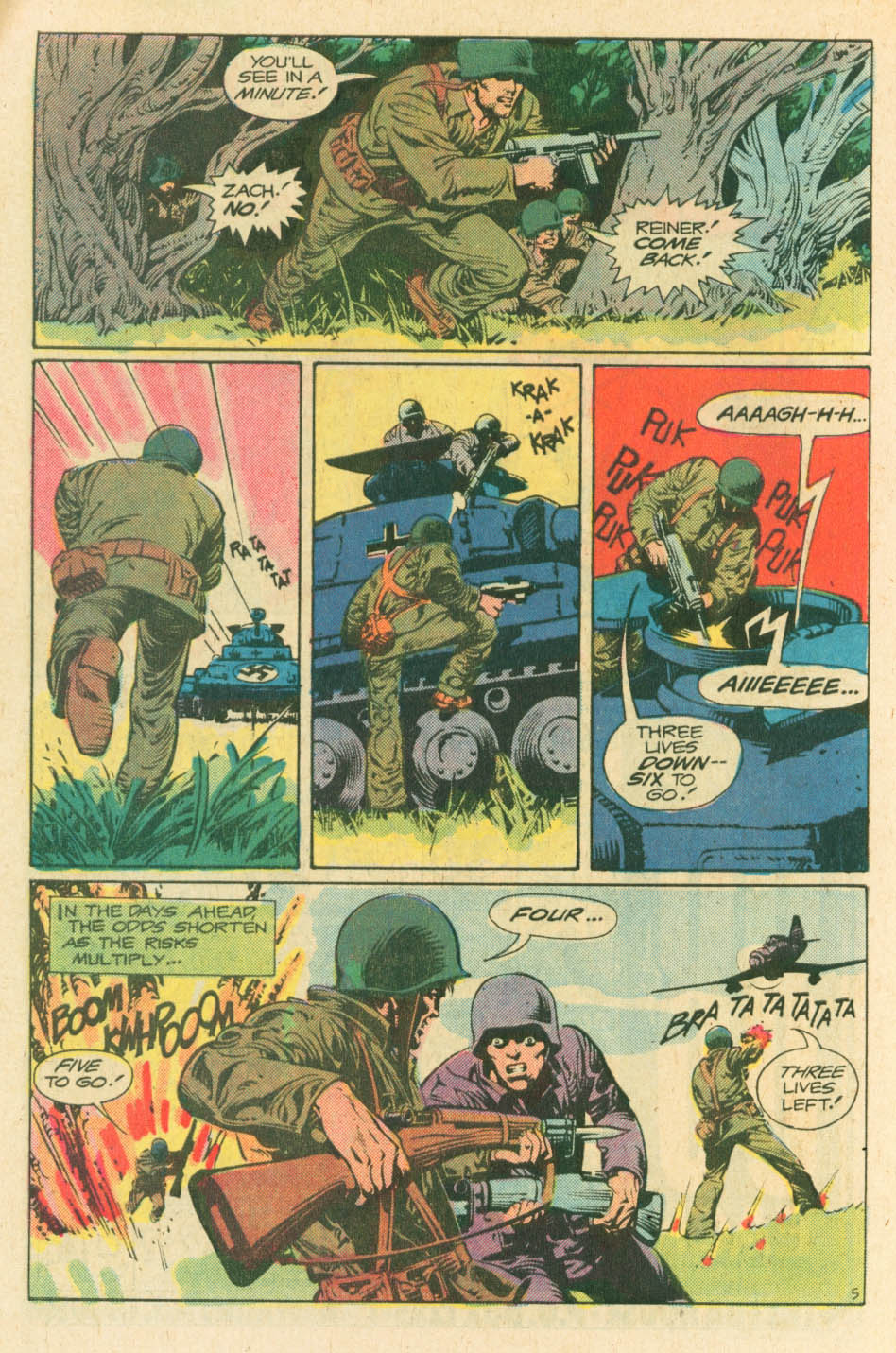Read online Weird War Tales (1971) comic -  Issue #112 - 30
