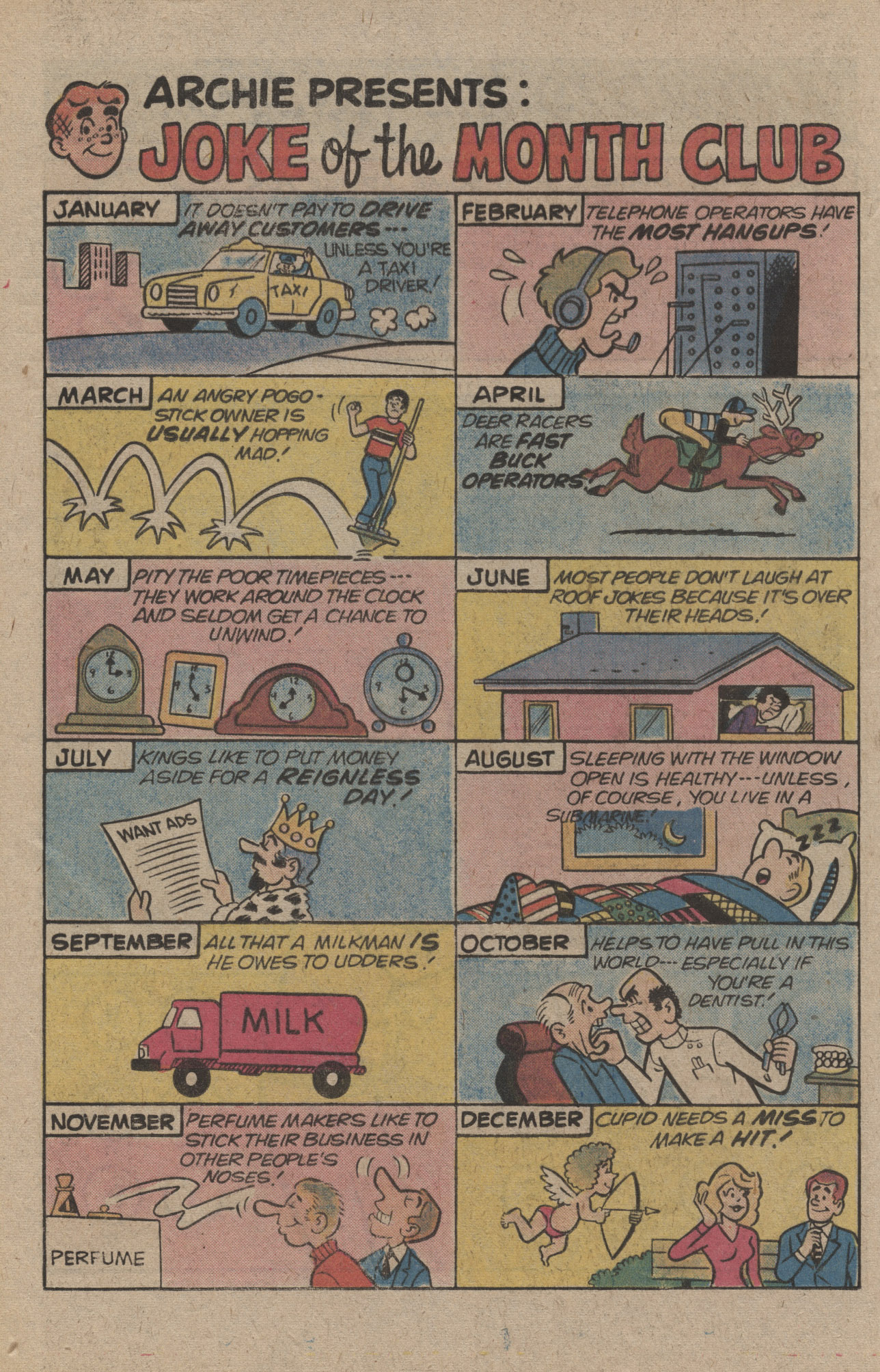 Read online Archie's Joke Book Magazine comic -  Issue #245 - 16