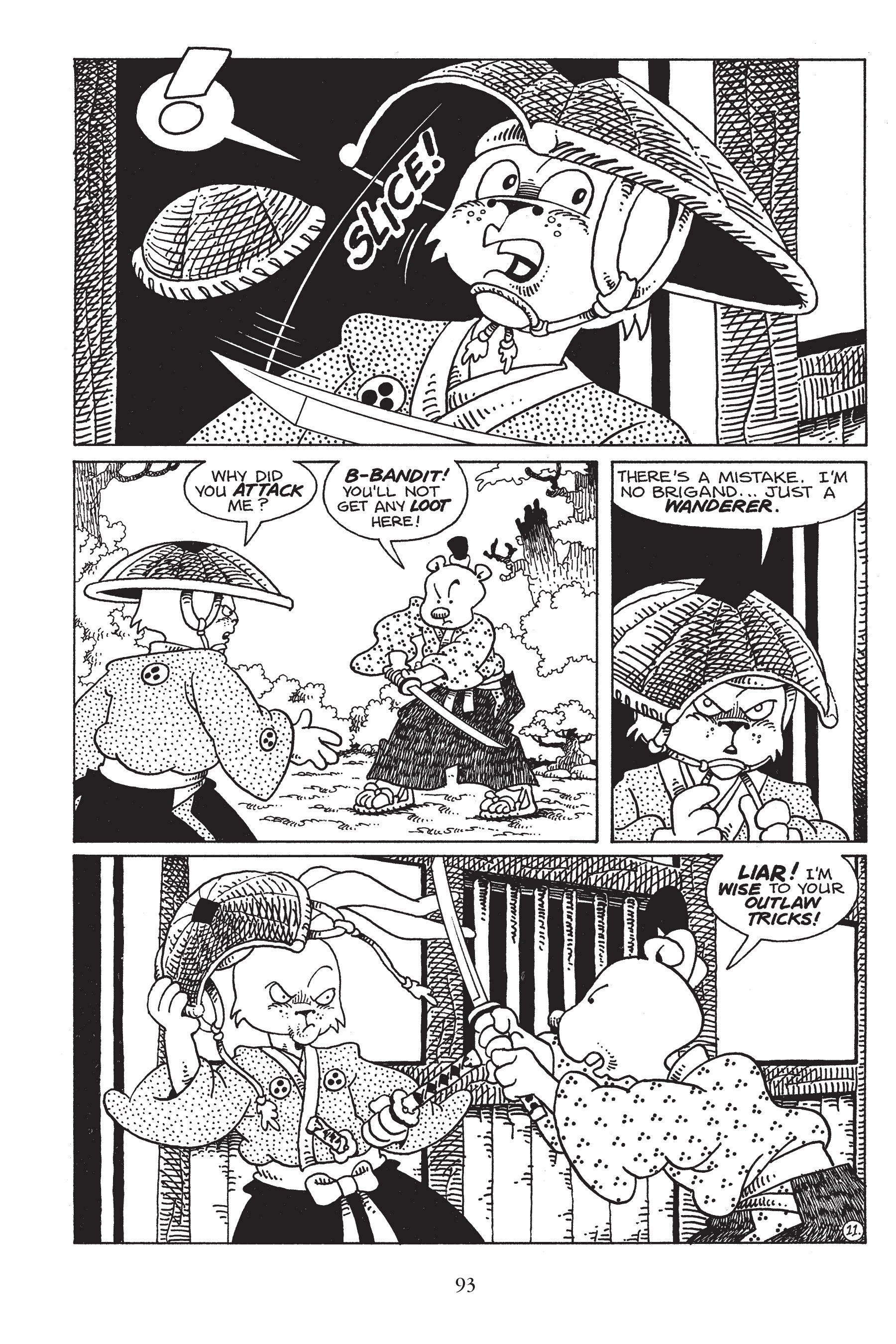 Read online Usagi Yojimbo (1987) comic -  Issue # _TPB 6 - 92