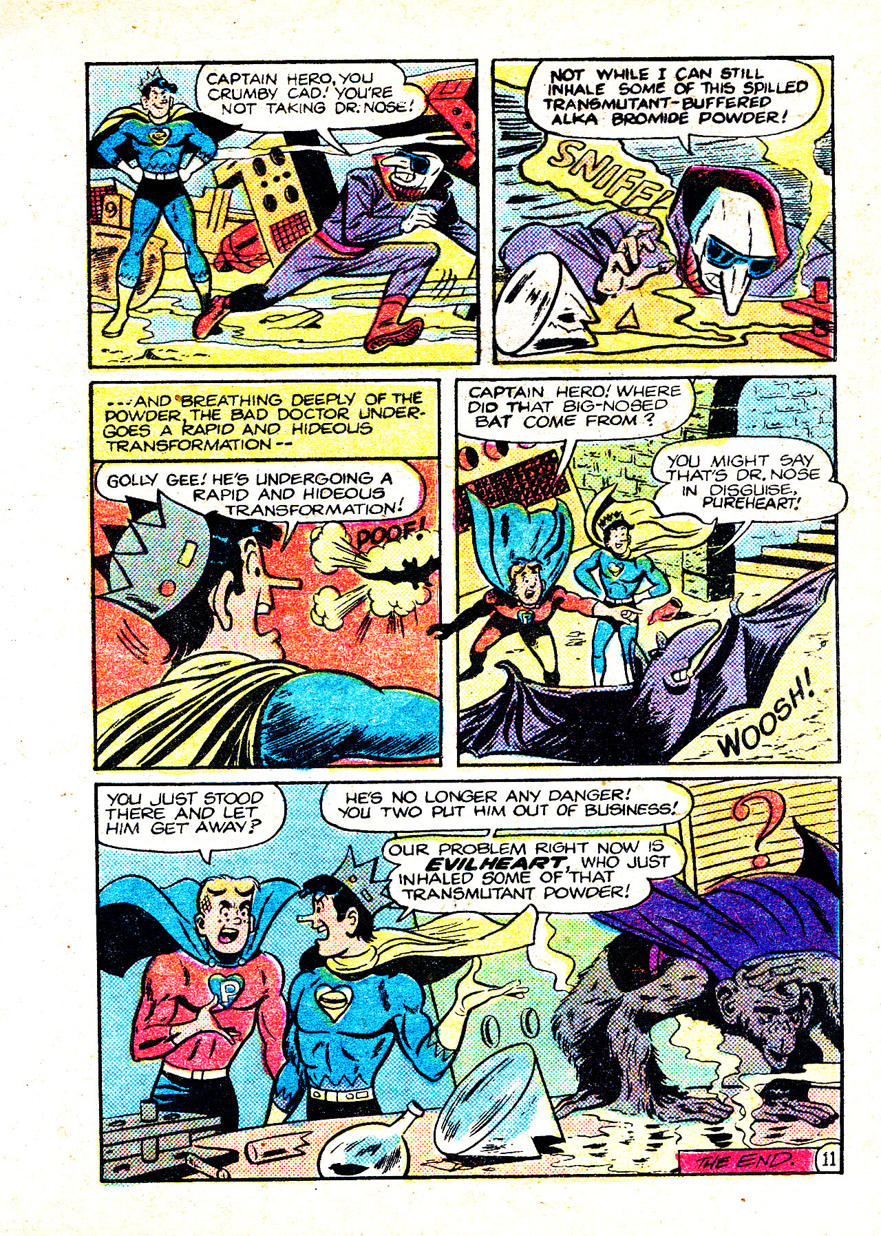 Read online Captain Hero Comics Digest Magazine comic -  Issue # TPB - 48