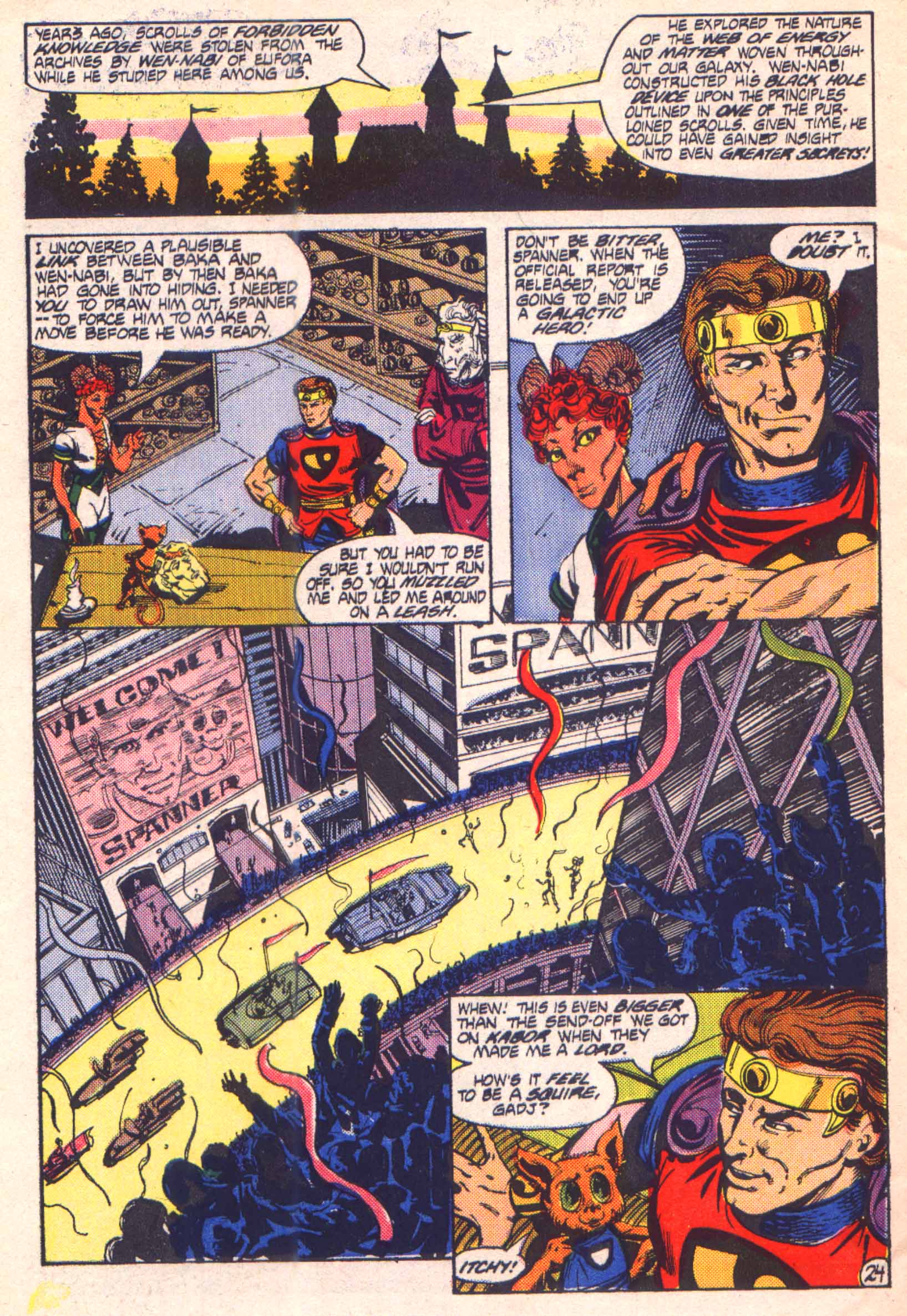 Read online Spanner's Galaxy comic -  Issue #6 - 24