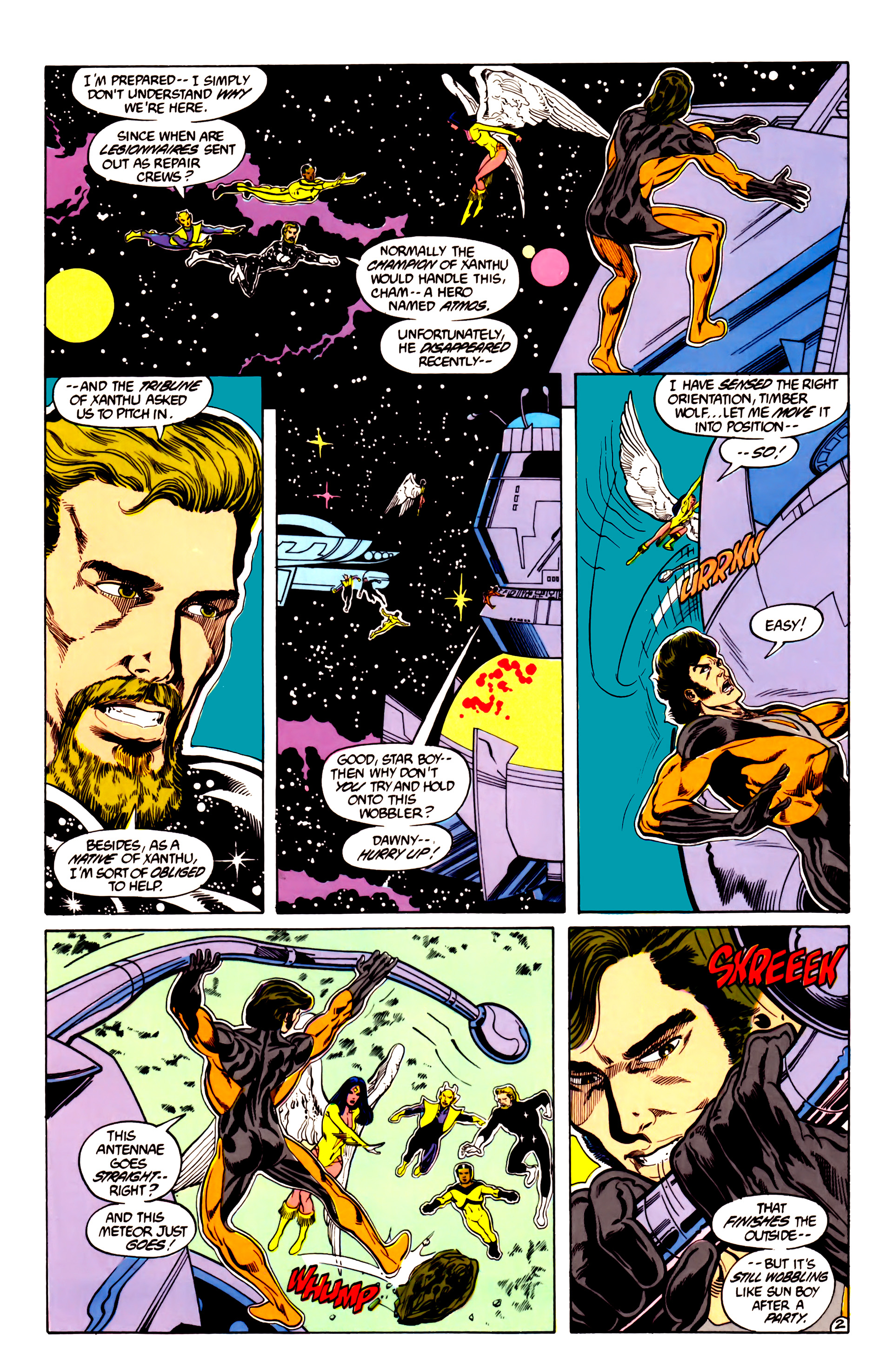 Read online Legion of Super-Heroes (1984) comic -  Issue #28 - 4