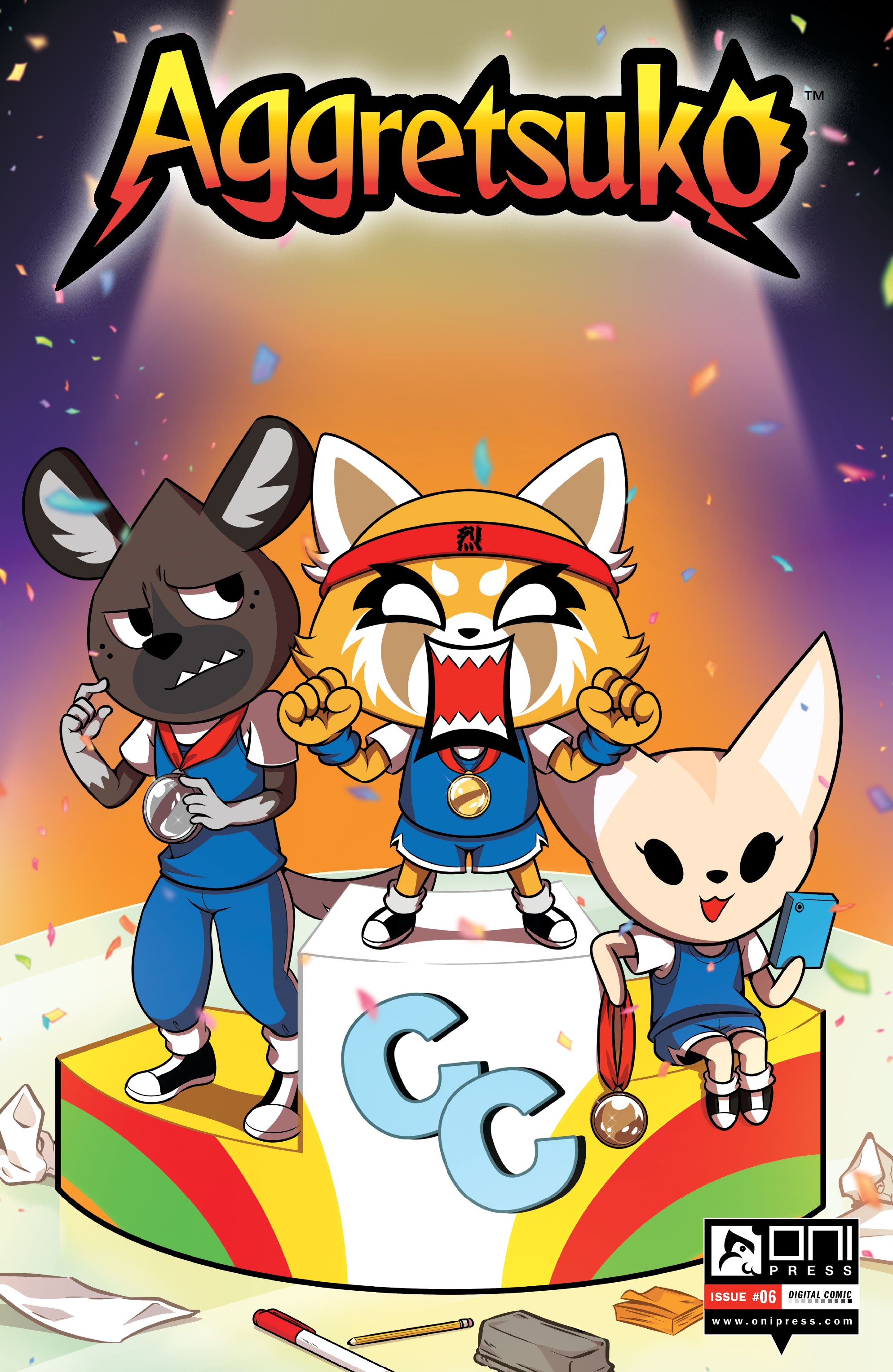 Read online Aggretsuko comic -  Issue #6 - 1