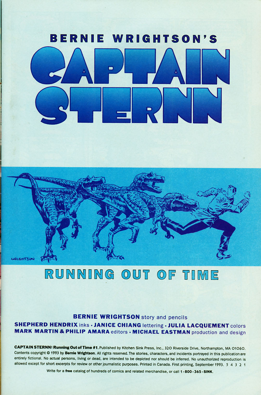 Read online Captain Sternn: Running Out of Time comic -  Issue #1 - 2