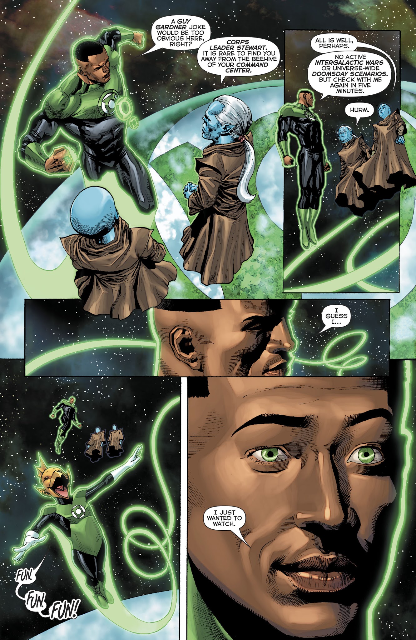 Read online Hal Jordan And The Green Lantern Corps comic -  Issue #33 - 8