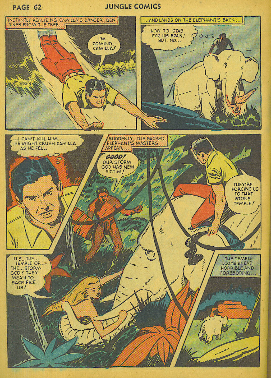 Read online Jungle Comics comic -  Issue #30 - 66