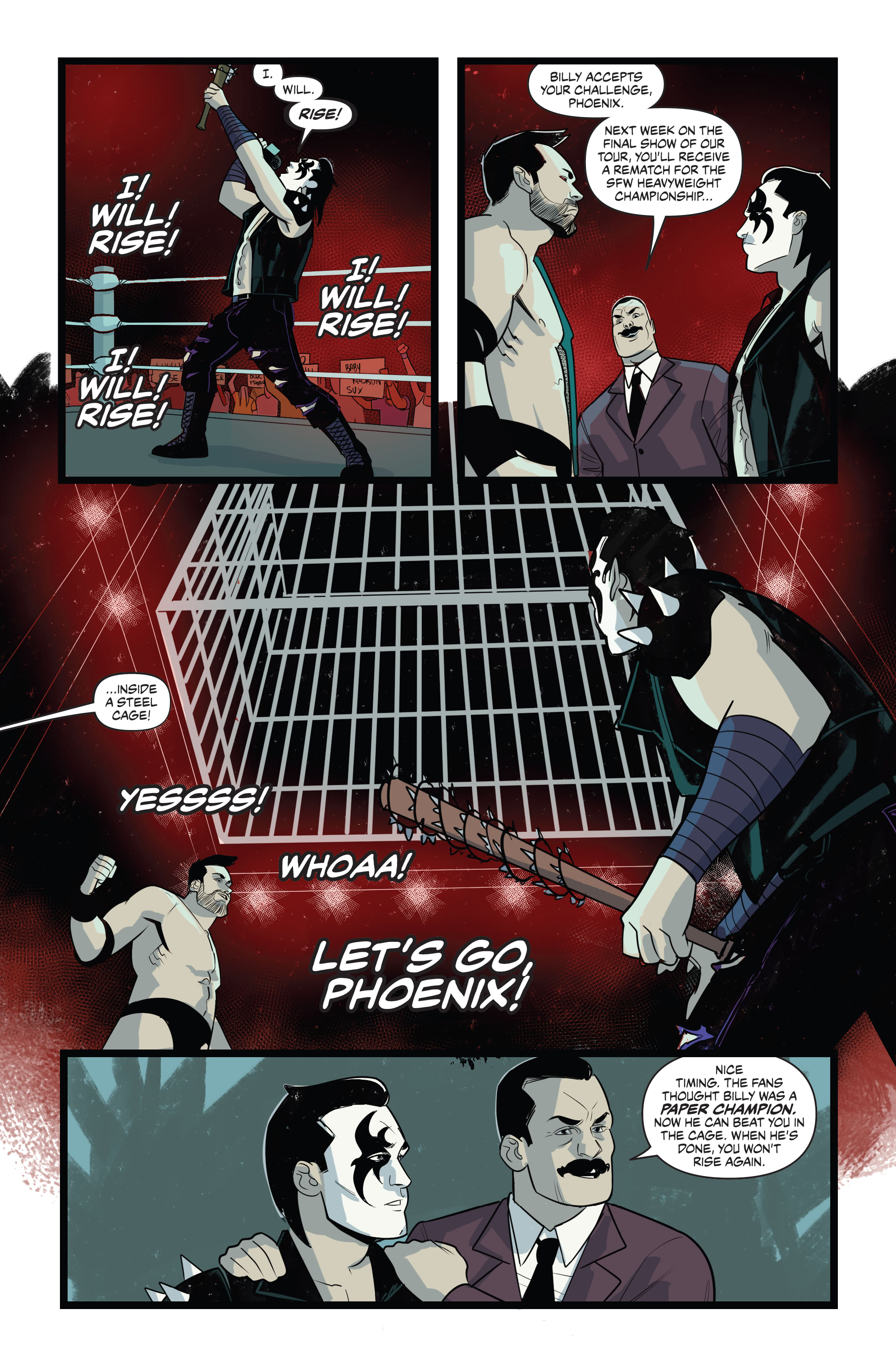 Read online Over the Ropes comic -  Issue # _TPB - 93