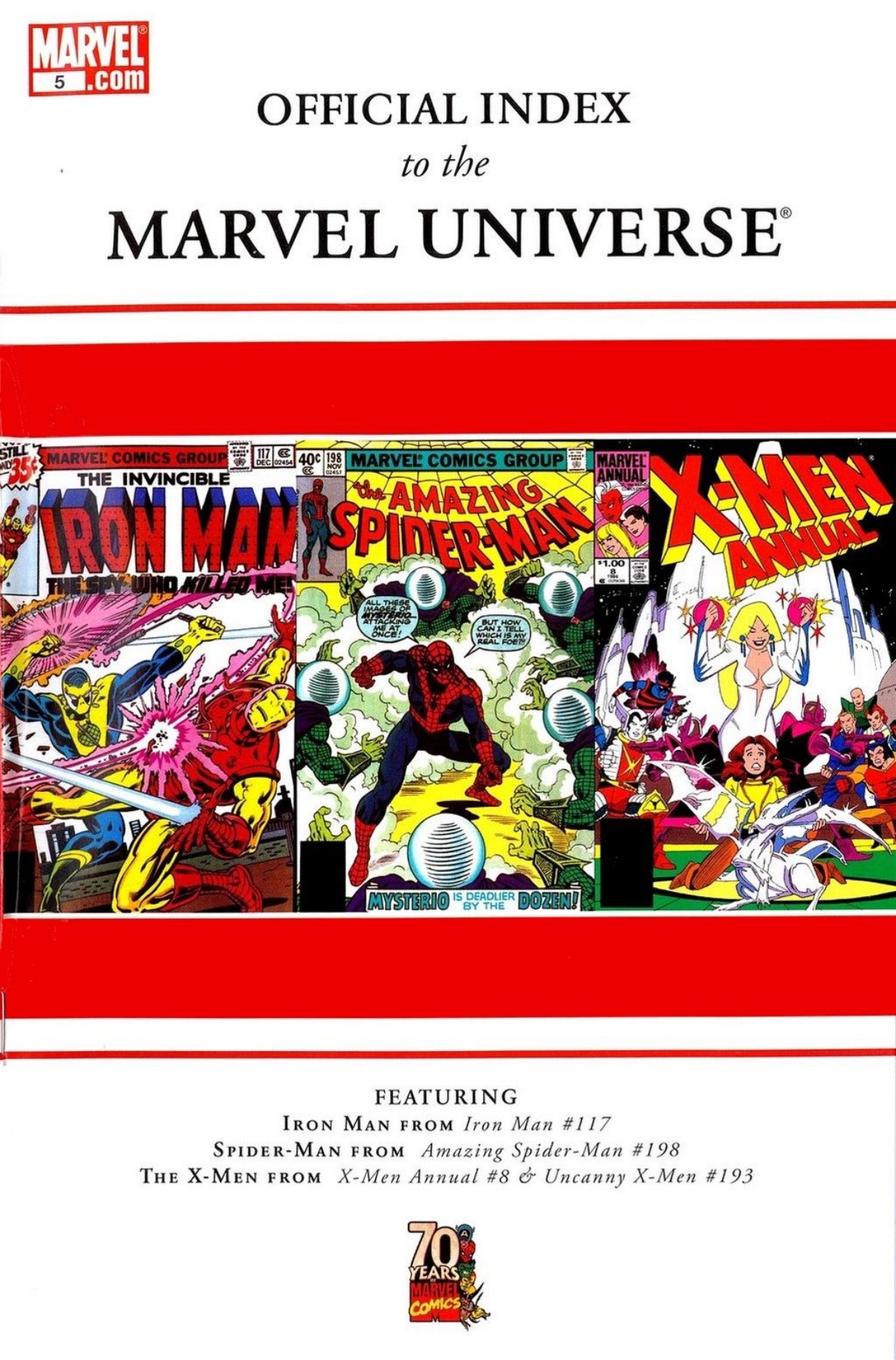 Read online Official Index to the Marvel Universe comic -  Issue #5 - 1