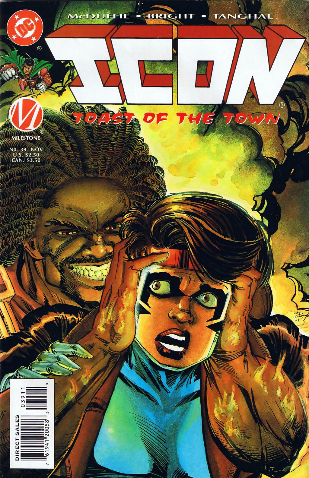 Read online Icon comic -  Issue #39 - 1