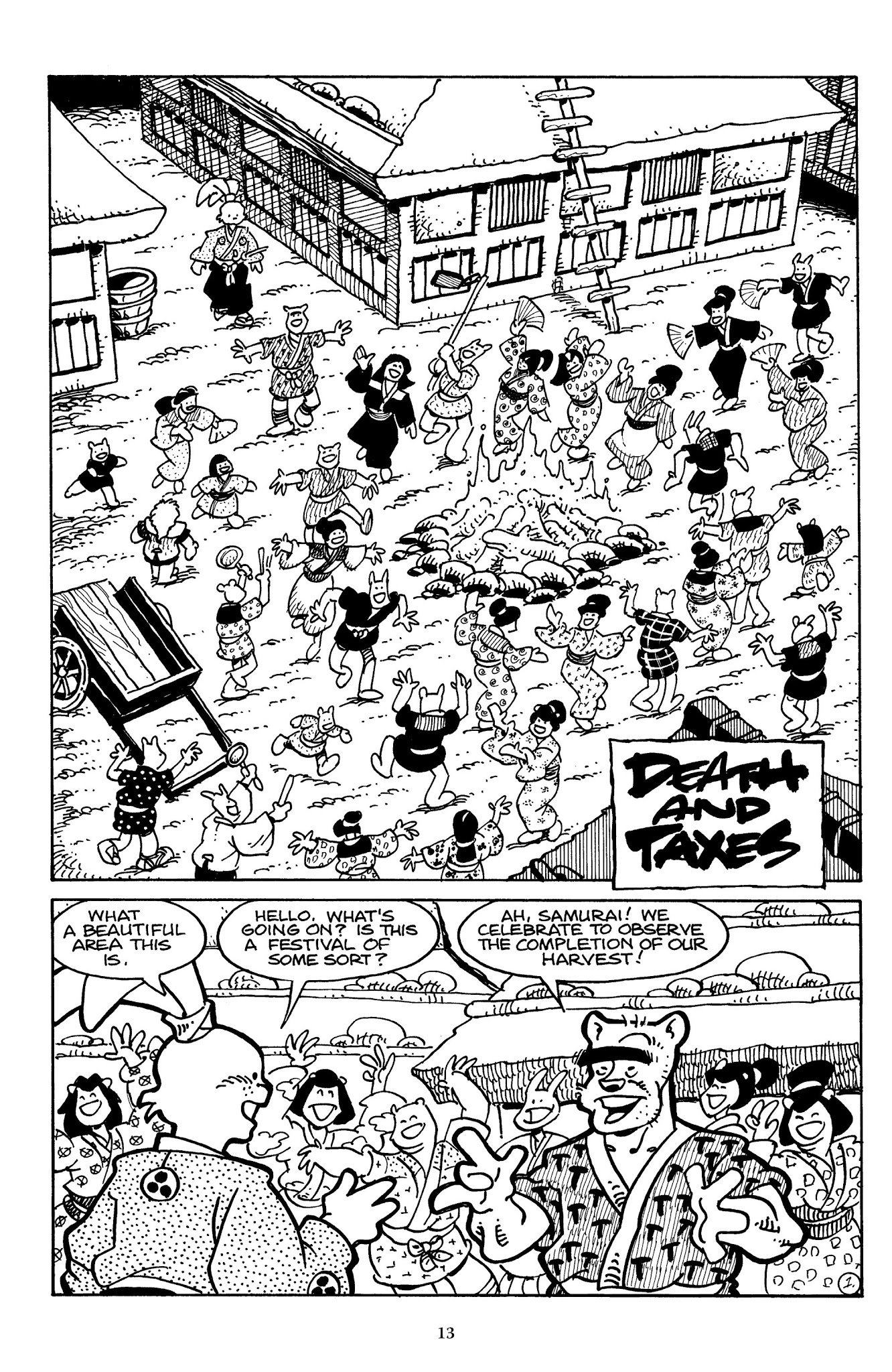 Read online The Usagi Yojimbo Saga comic -  Issue # TPB 3 - 13