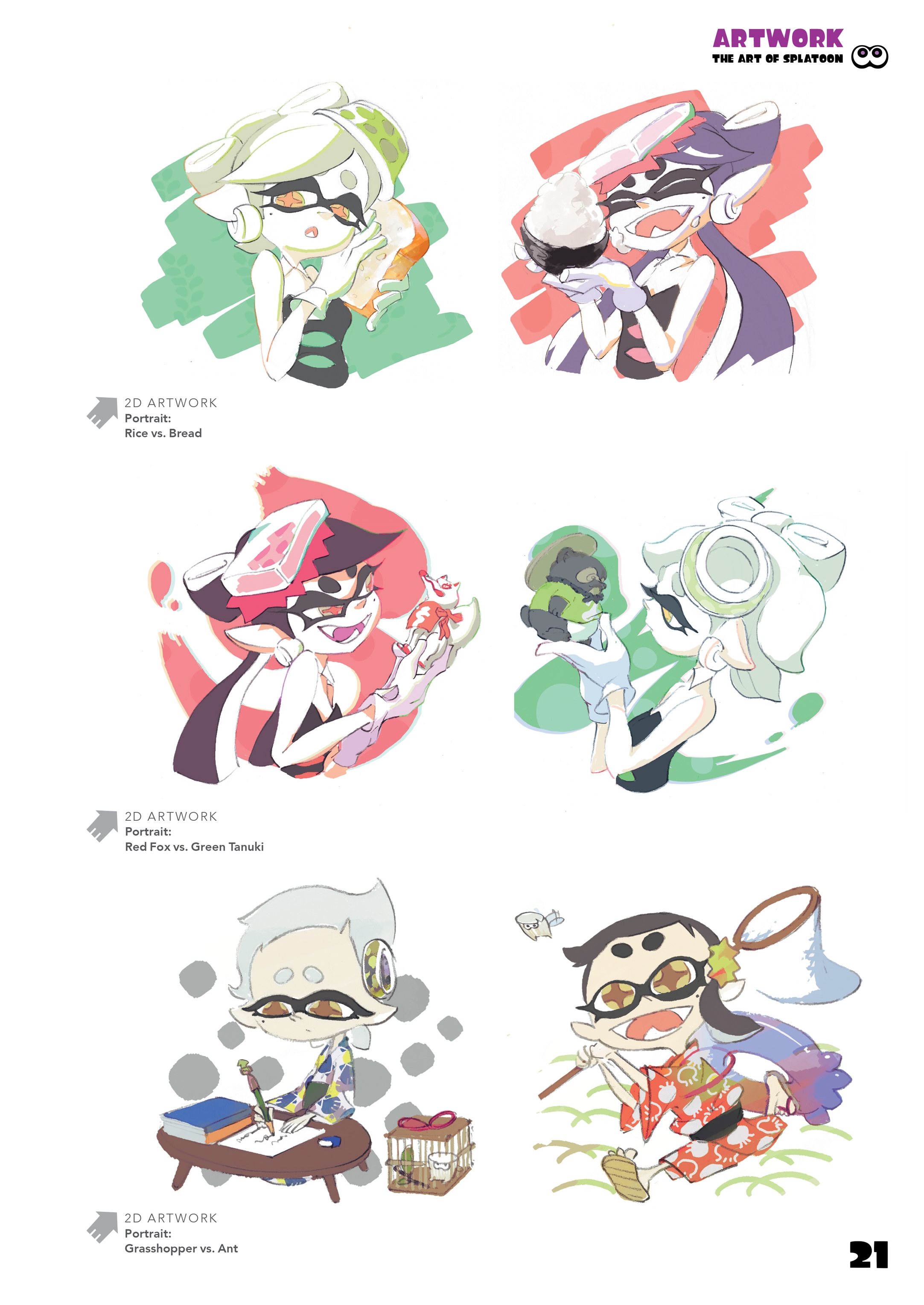 Read online The Art of Splatoon comic -  Issue # TPB (Part 1) - 16