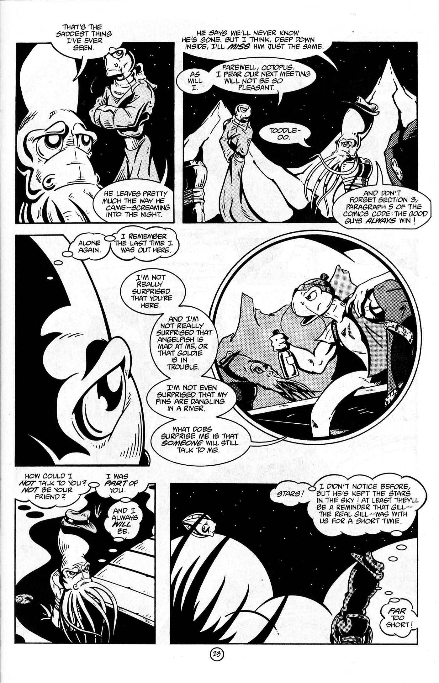 Read online The Fish Police comic -  Issue #26 - 25