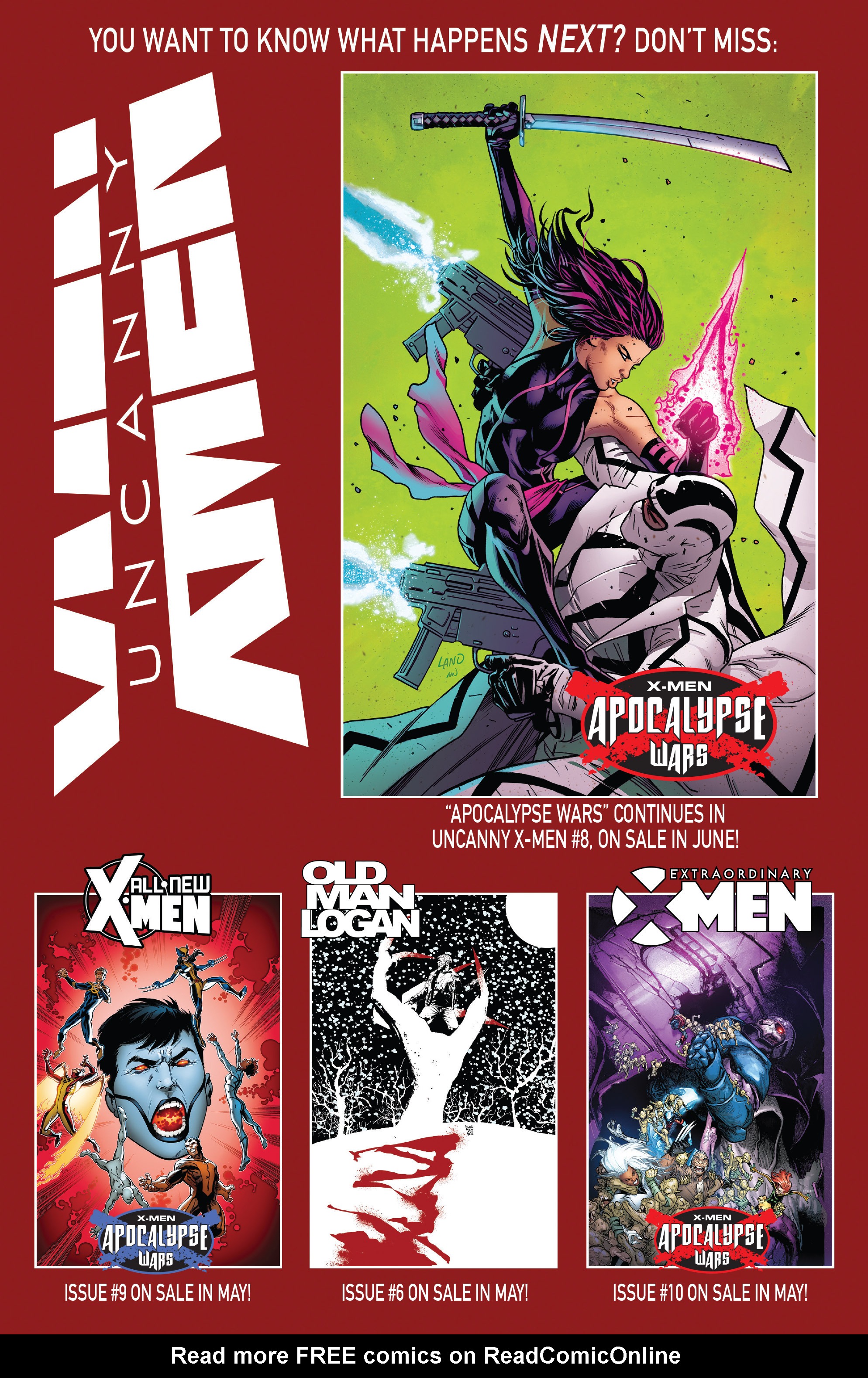 Read online Uncanny X-Men (2016) comic -  Issue #7 - 23