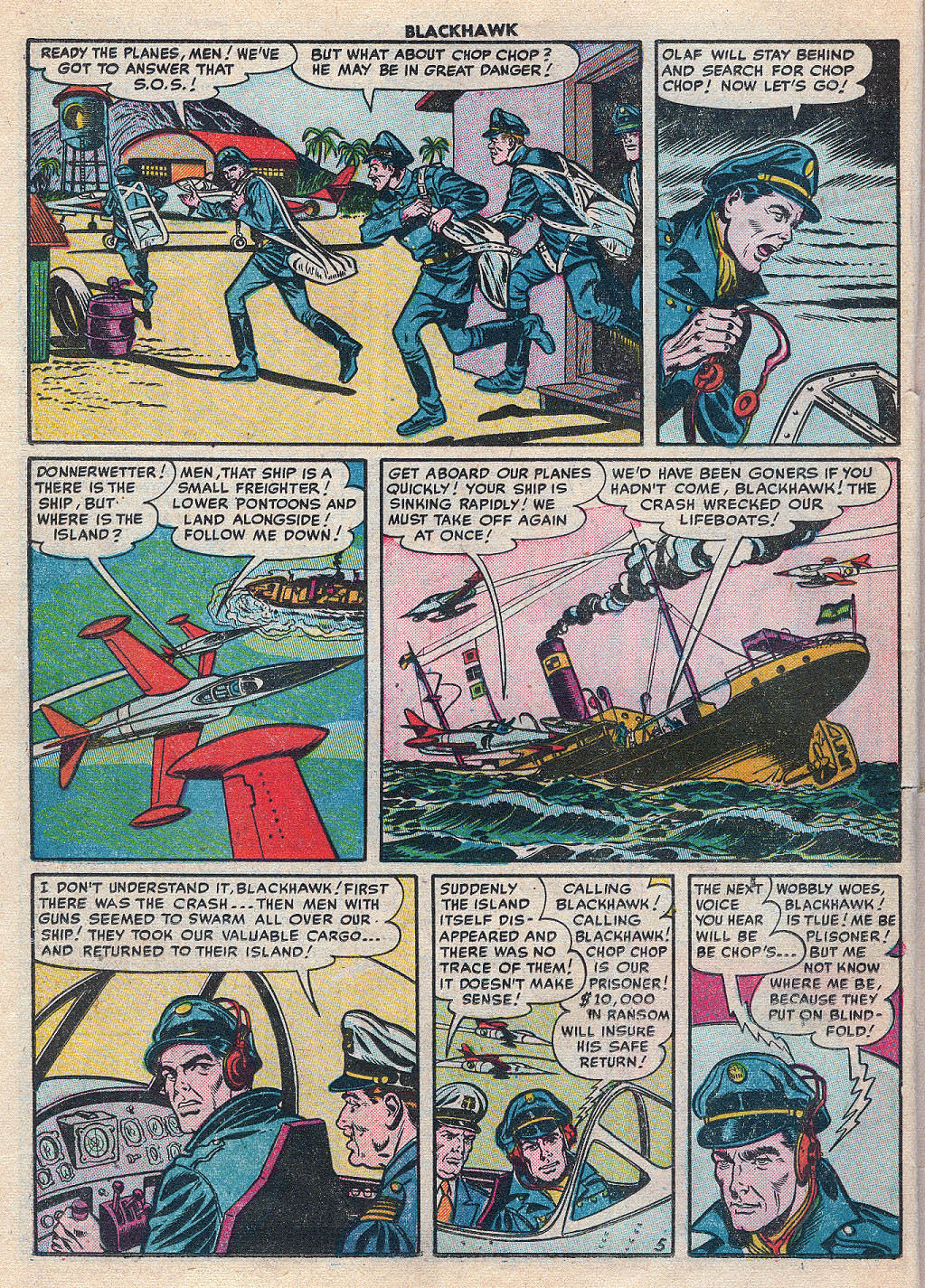 Read online Blackhawk (1957) comic -  Issue #53 - 22