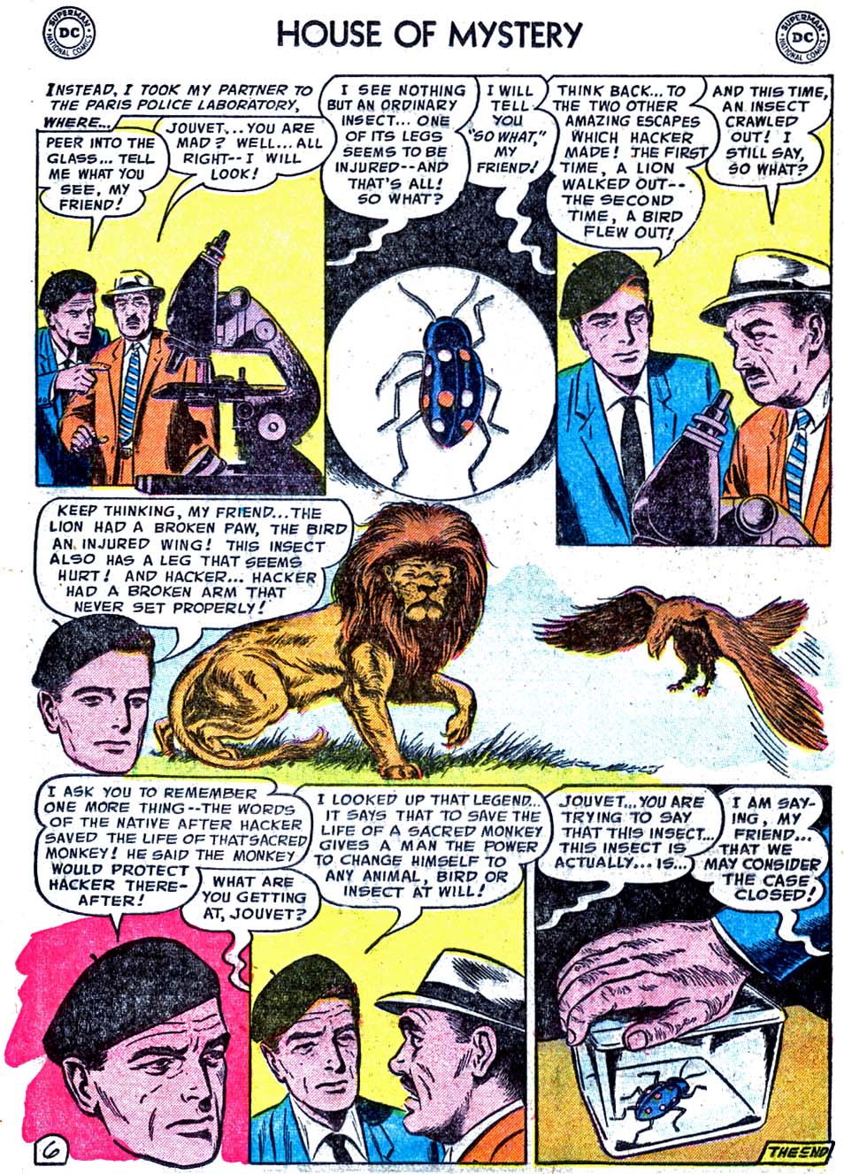 Read online House of Mystery (1951) comic -  Issue #48 - 16