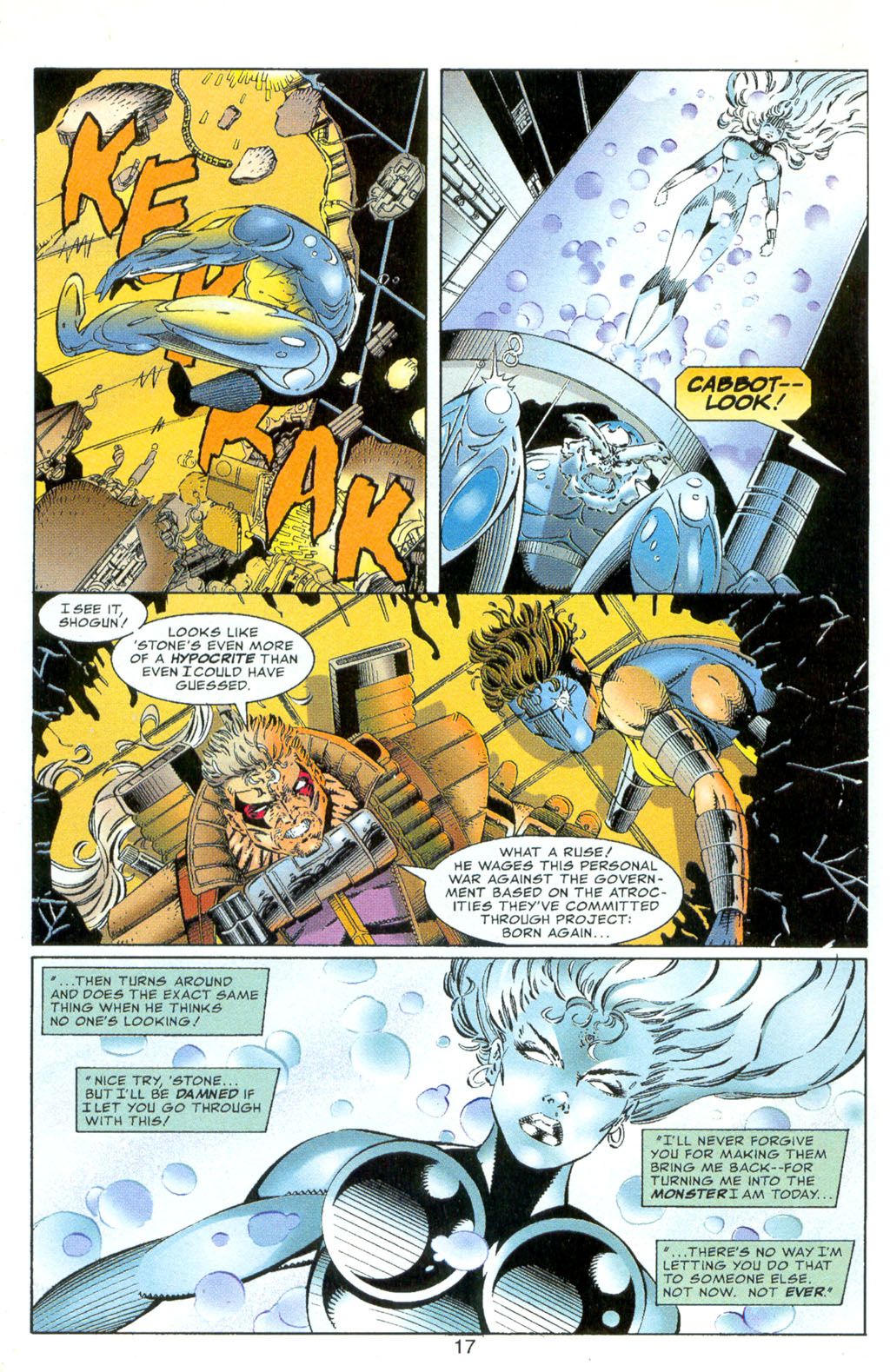 Read online Bloodstrike (1993) comic -  Issue #3 - 17
