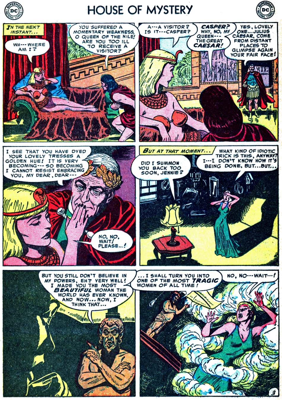 Read online House of Mystery (1951) comic -  Issue #20 - 21