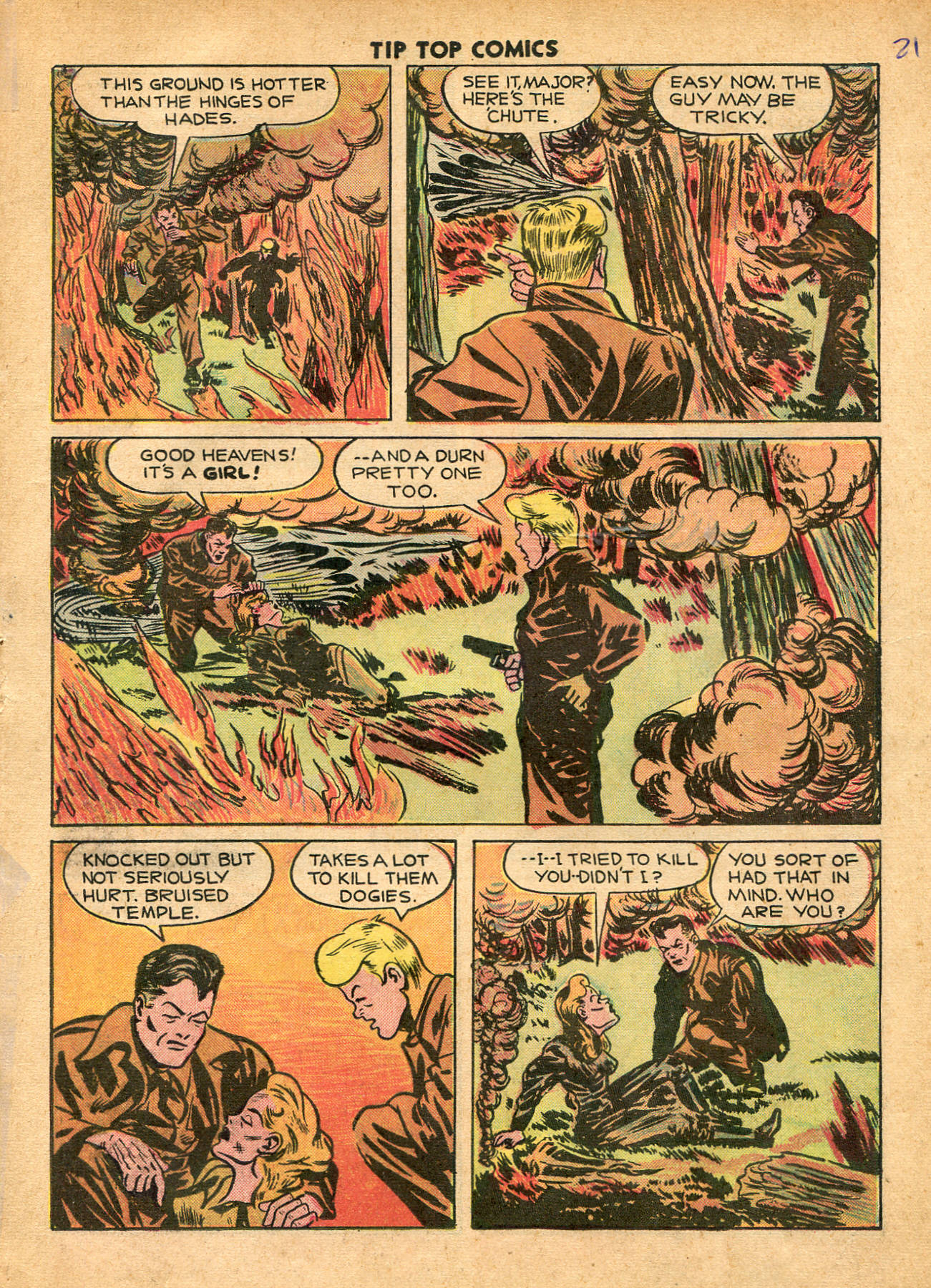 Read online Tip Top Comics comic -  Issue #93 - 23